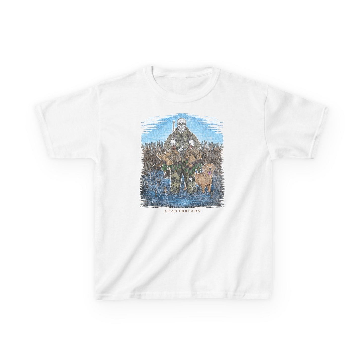 DUCK HUNTIN’ YELLOW LAB - KIDS – Kids clothes – Dead Threads Apparel
