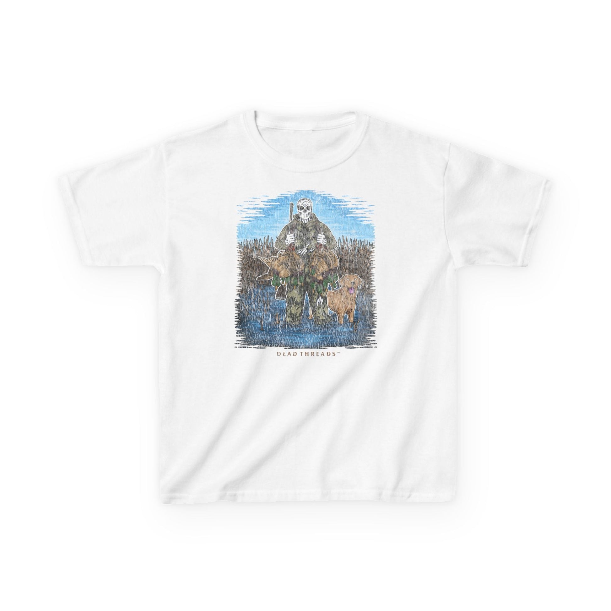 DUCK HUNTIN’ YELLOW LAB - KIDS – Kids clothes – Dead Threads Apparel