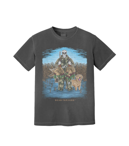 DUCK HUNTIN’ YELLOW LAB – T-Shirt – Dead Threads Apparel