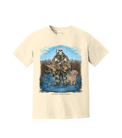 DUCK HUNTIN’ YELLOW LAB – T-Shirt – Dead Threads Apparel