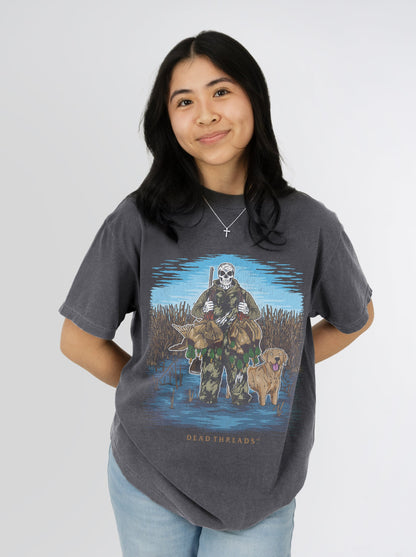 DUCK HUNTIN’ YELLOW LAB – T-Shirt – Dead Threads Apparel