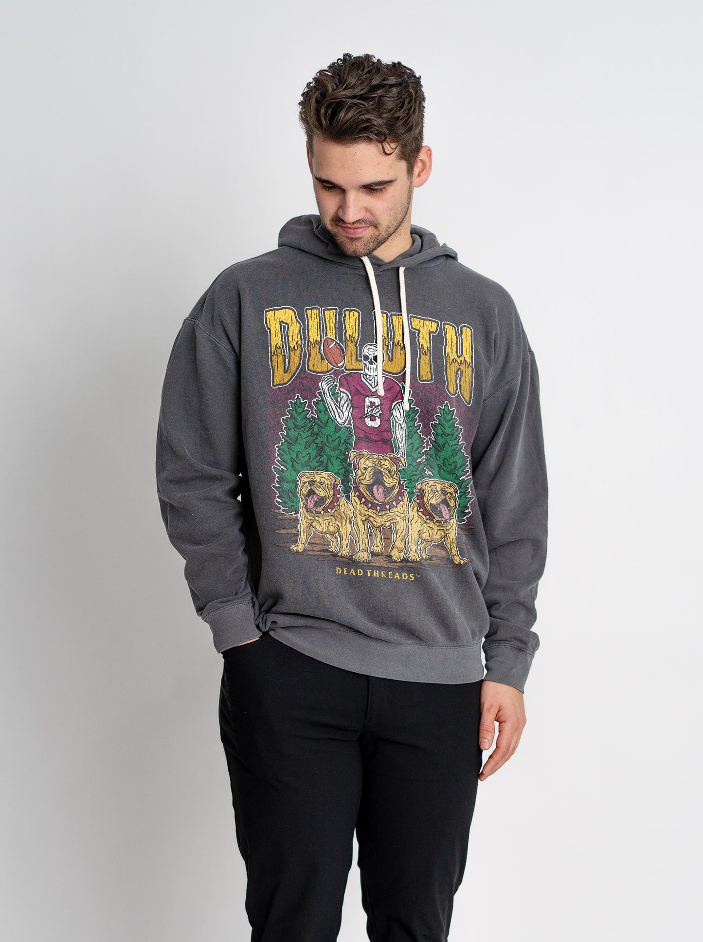 DULUTH FOOTBALL 0 - LIGHTWEIGHT HOODIE – Lightweight – Dead Threads Apparel