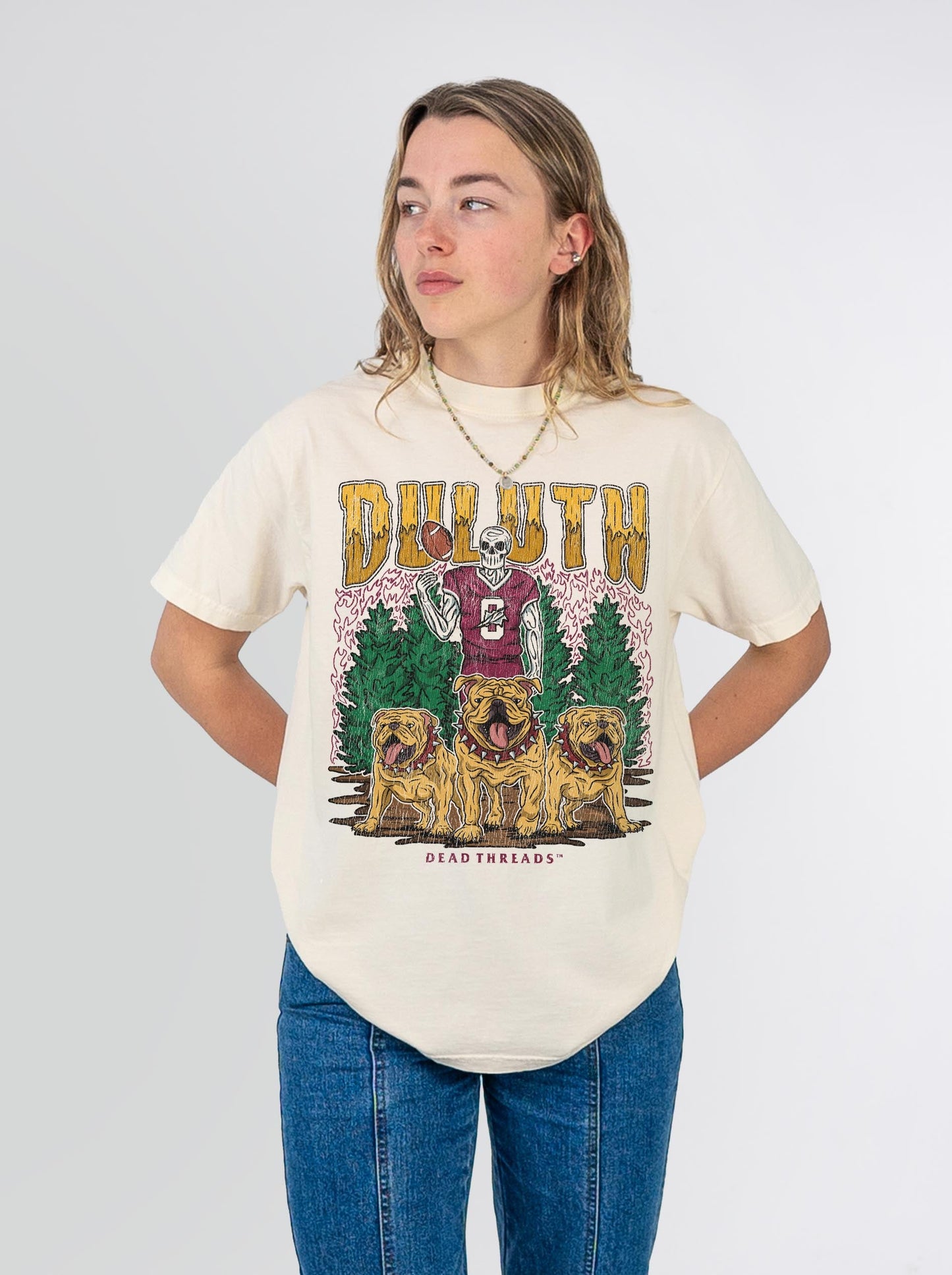 DULUTH FOOTBALL 0 – T-Shirt – Dead Threads Apparel