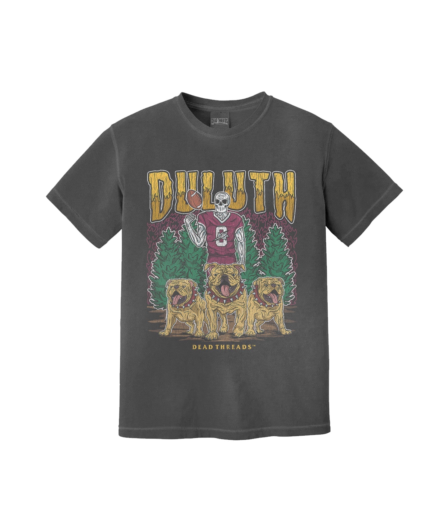 DULUTH FOOTBALL 0 – T-Shirt – Dead Threads Apparel