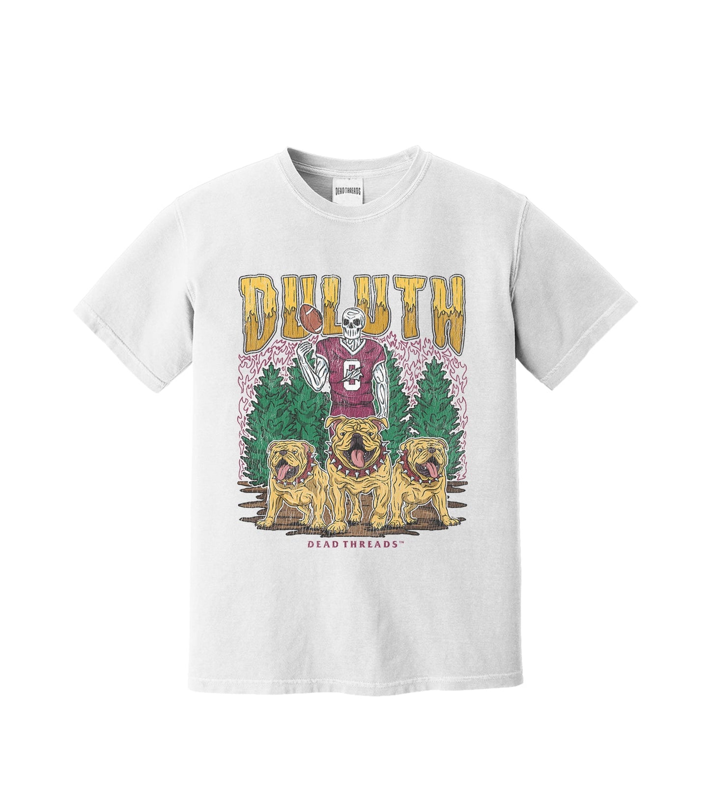 DULUTH FOOTBALL 0 – T-Shirt – Dead Threads Apparel