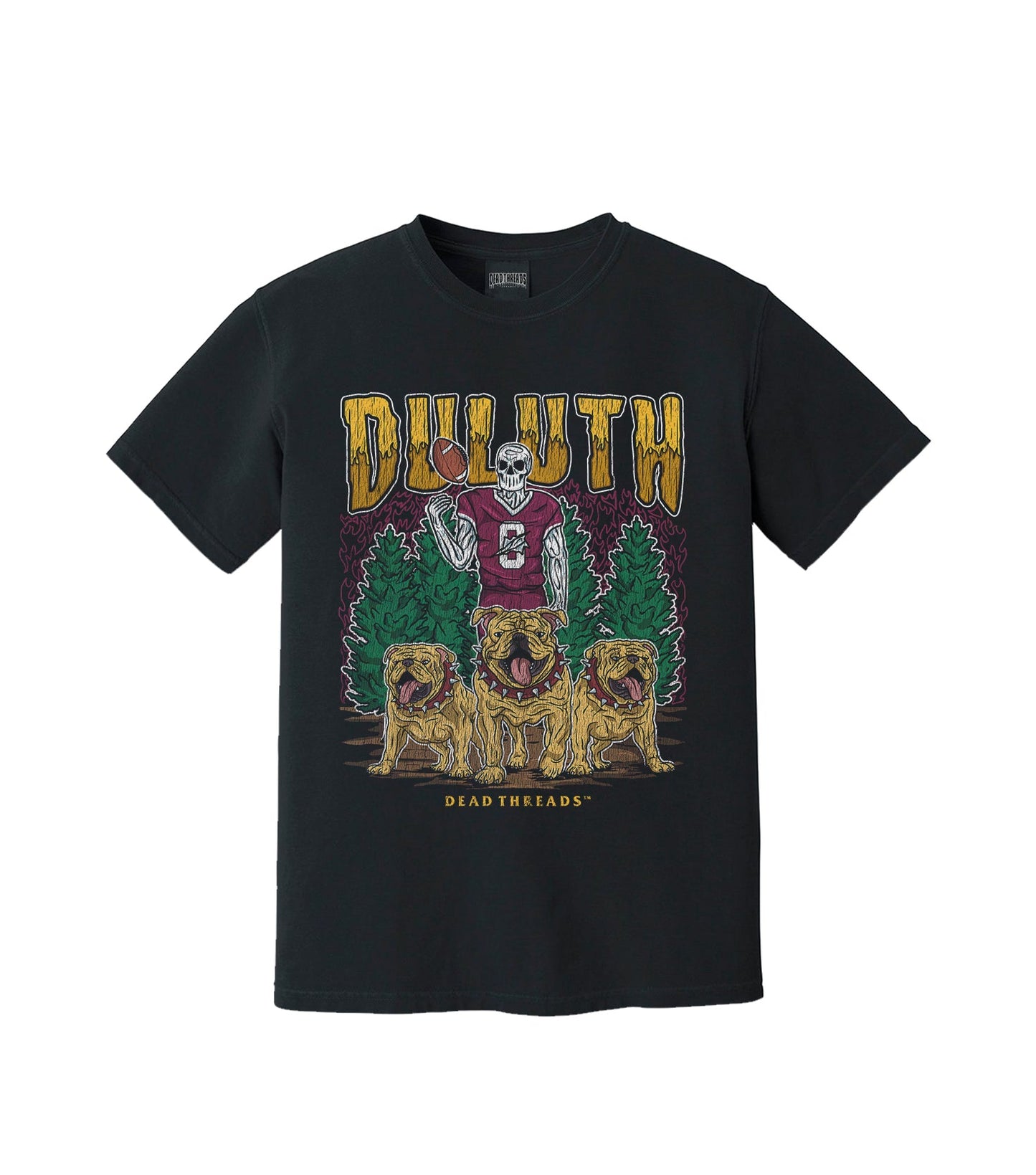 DULUTH FOOTBALL 0 – T-Shirt – Dead Threads Apparel