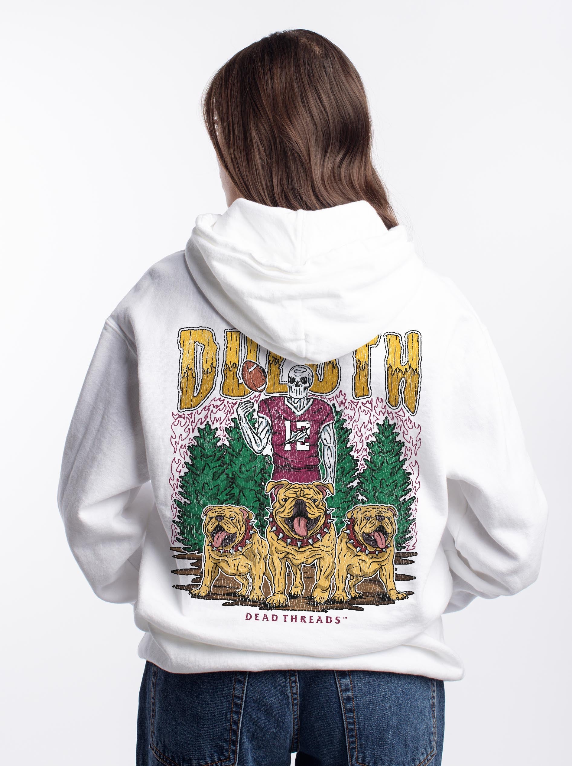 DULUTH FOOTBALL - “DT ESSENTIAL" HOODIE – Hoodie – Dead Threads Apparel