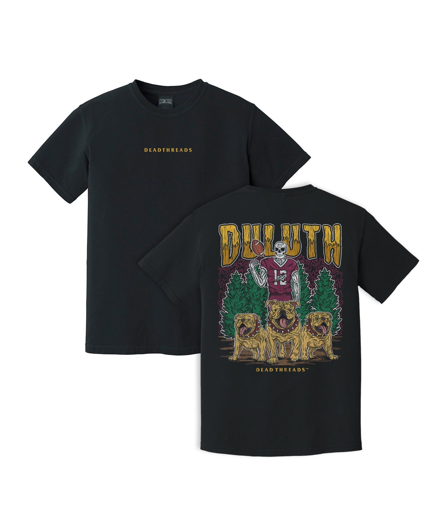 DULUTH FOOTBALL - “DT ESSENTIAL" PREMIUM T - SHIRT – T-Shirt – Dead Threads Apparel