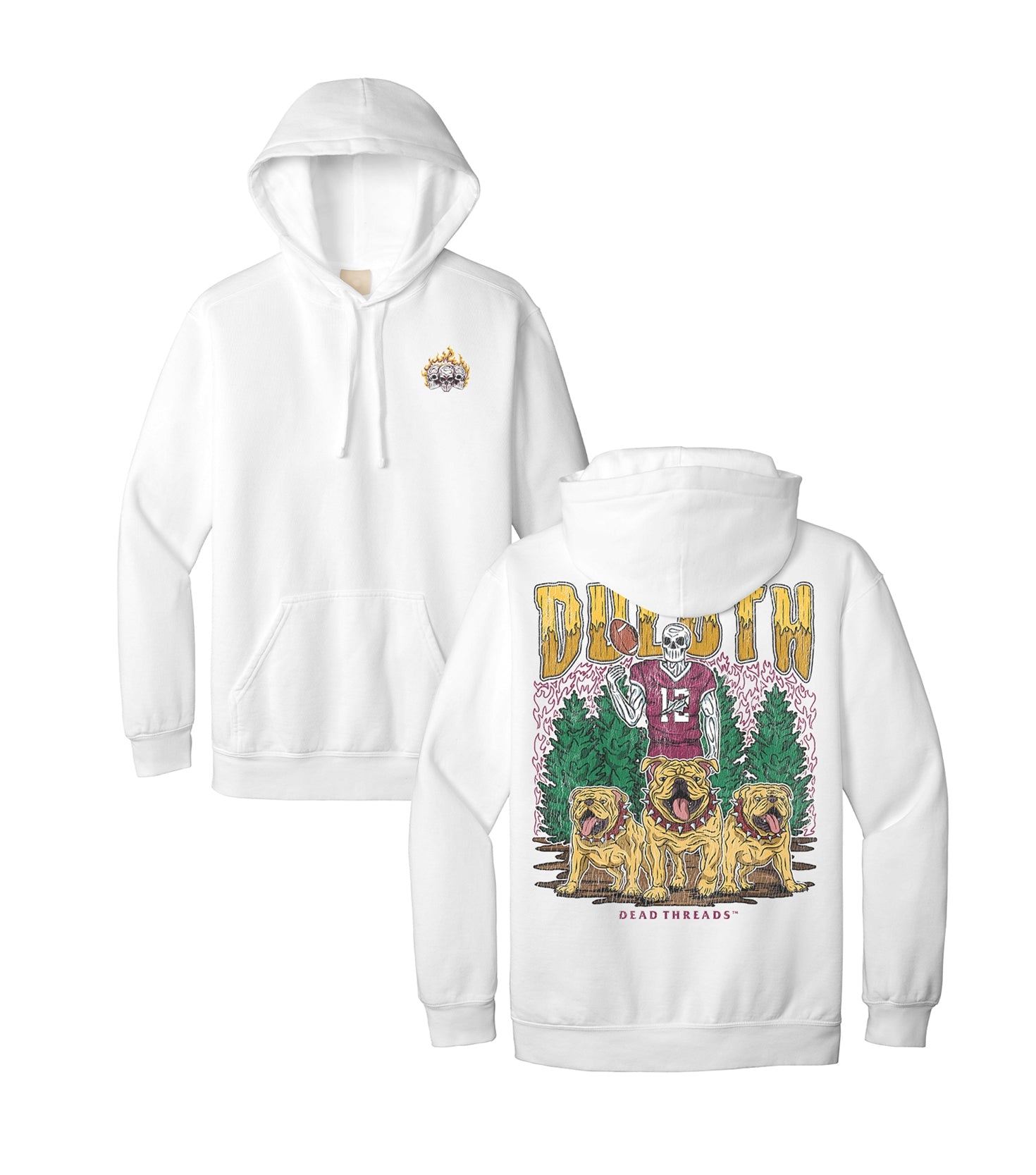 DULUTH FOOTBALL - HOODIE – Hoodie – Dead Threads Apparel