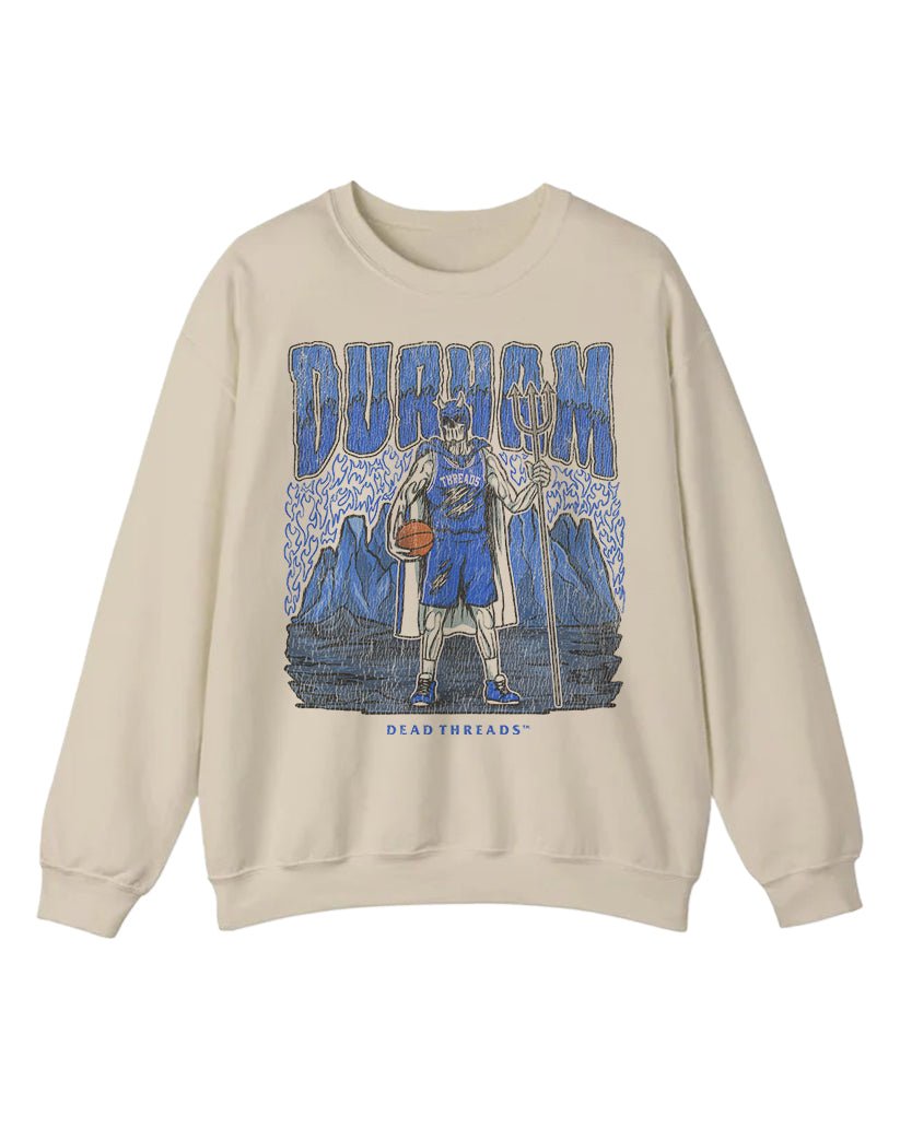 DURHAM BASKETBALL CREWNECK SWEATSHIRT – Sweatshirt – Dead Threads Apparel