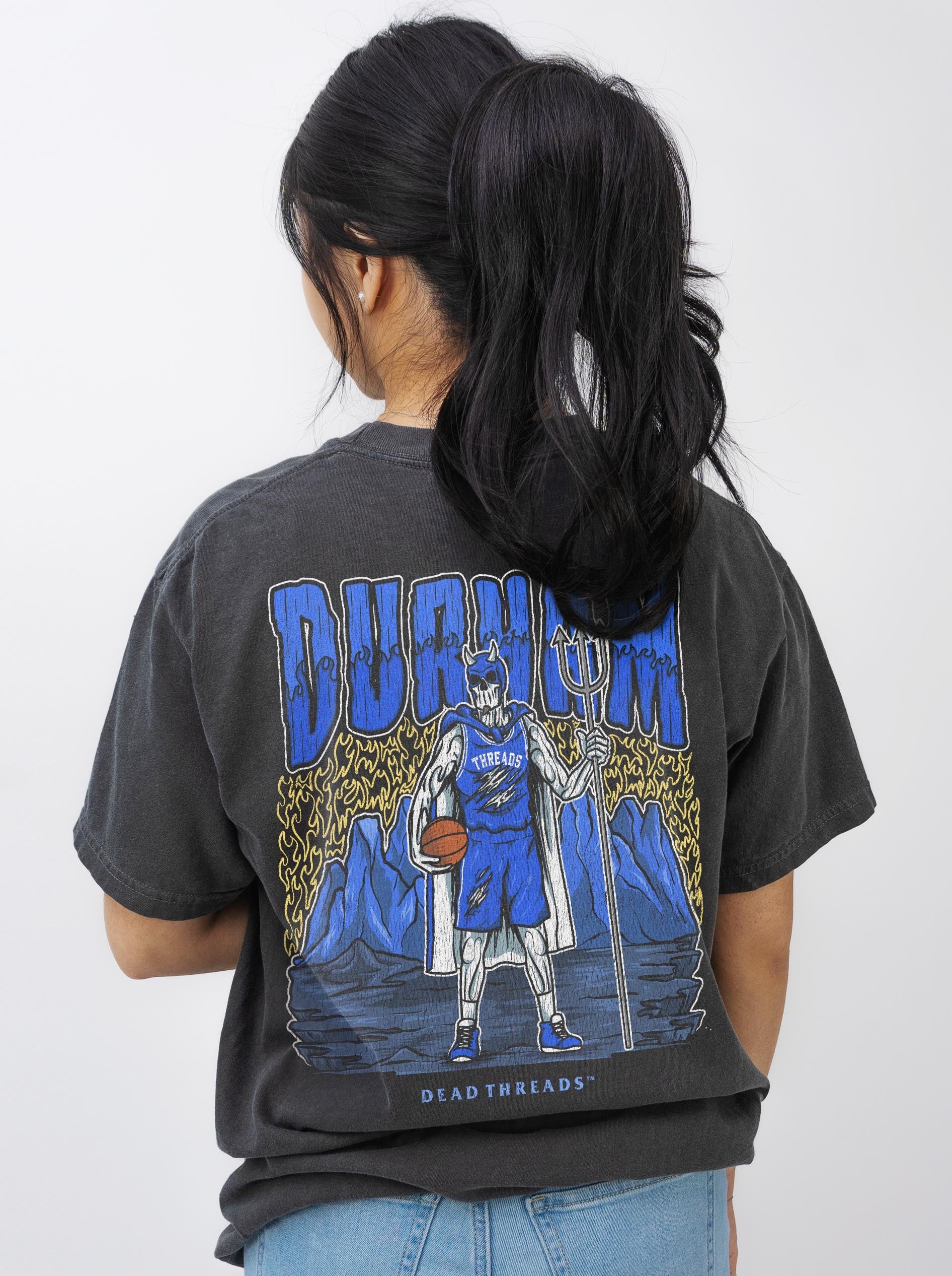 DURHAM BASKETBALL - “DT ESSENTIAL" PREMIUM T - SHIRT – T-Shirt – Dead Threads Apparel