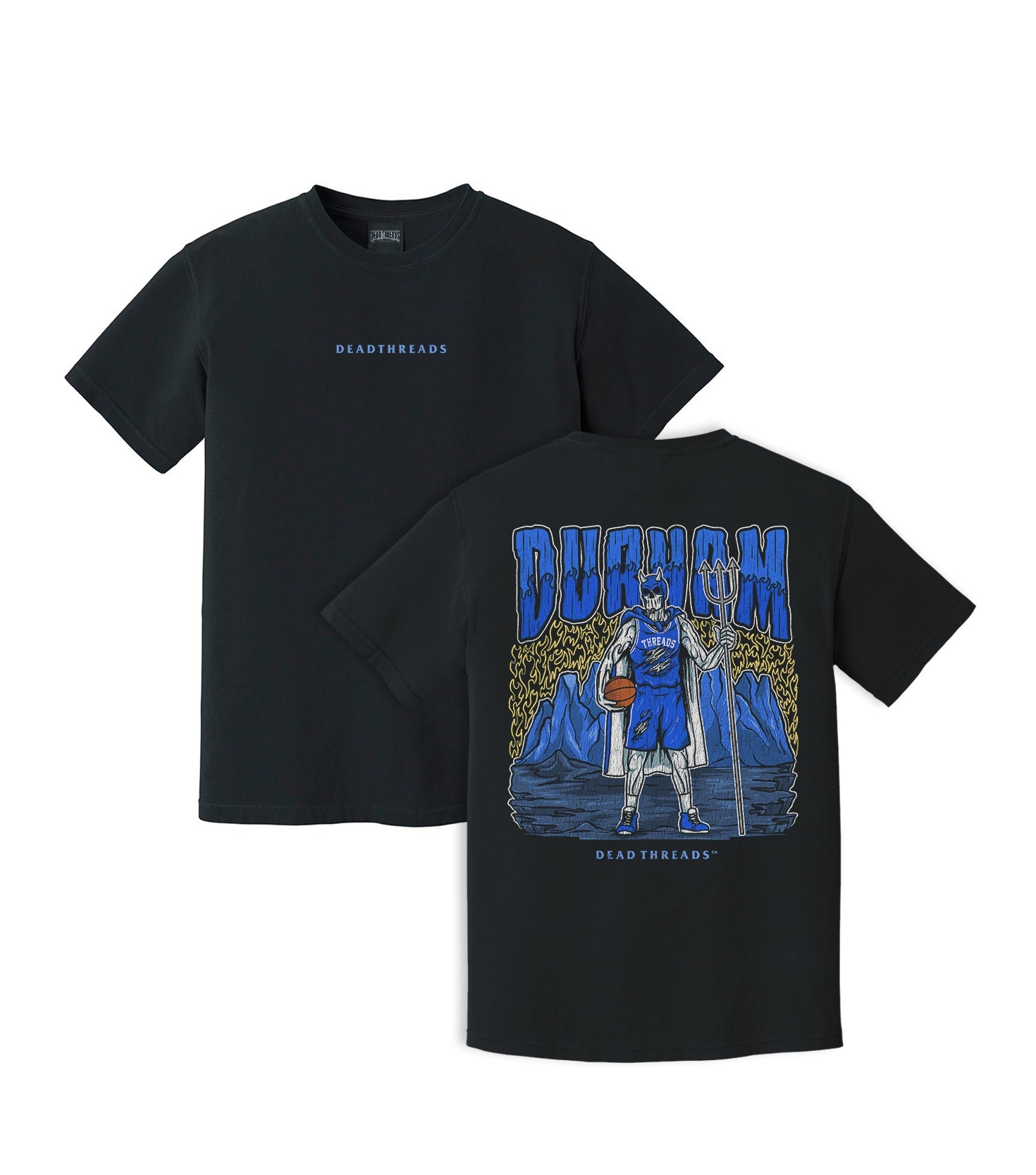 DURHAM BASKETBALL - “DT ESSENTIAL" PREMIUM T - SHIRT – T-Shirt – Dead Threads Apparel