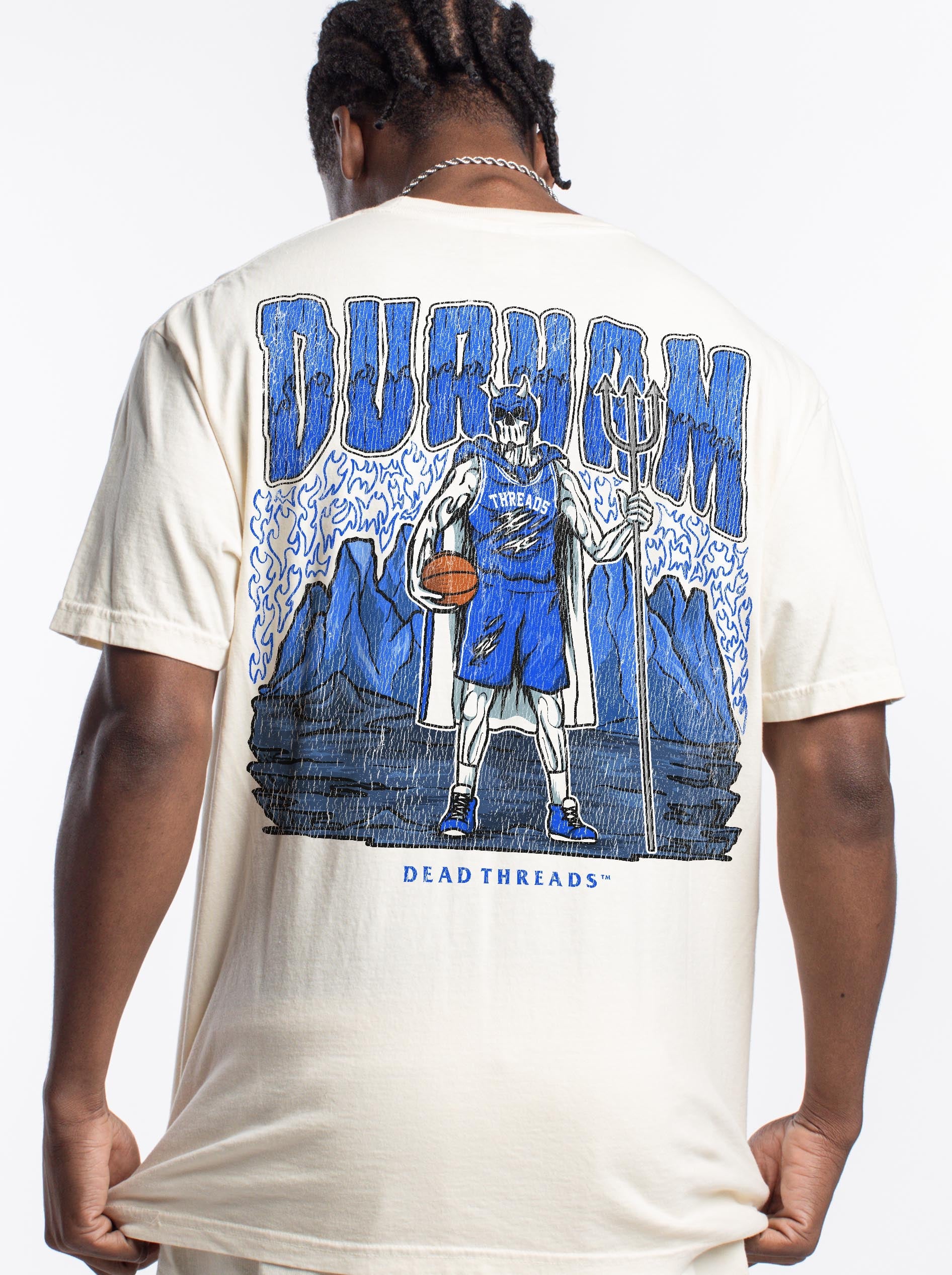 DURHAM BASKETBALL - “DT ESSENTIAL" PREMIUM T - SHIRT – T-Shirt – Dead Threads Apparel