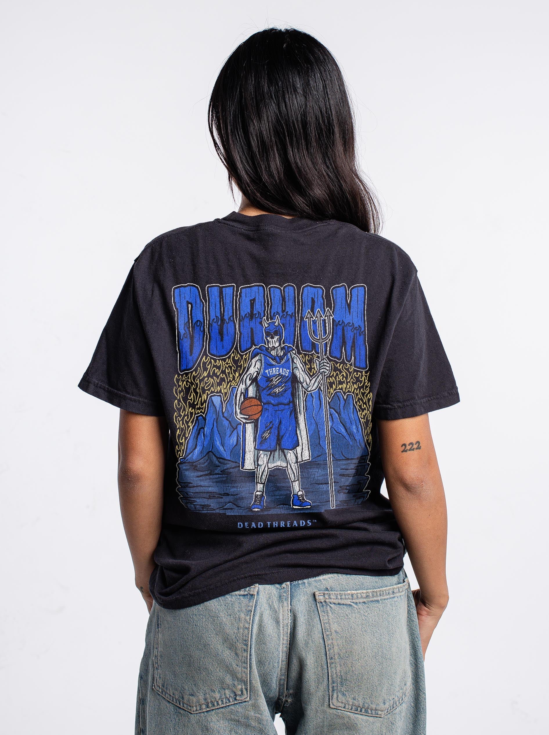 DURHAM BASKETBALL - “DT ESSENTIAL" PREMIUM T - SHIRT – T-Shirt – Dead Threads Apparel