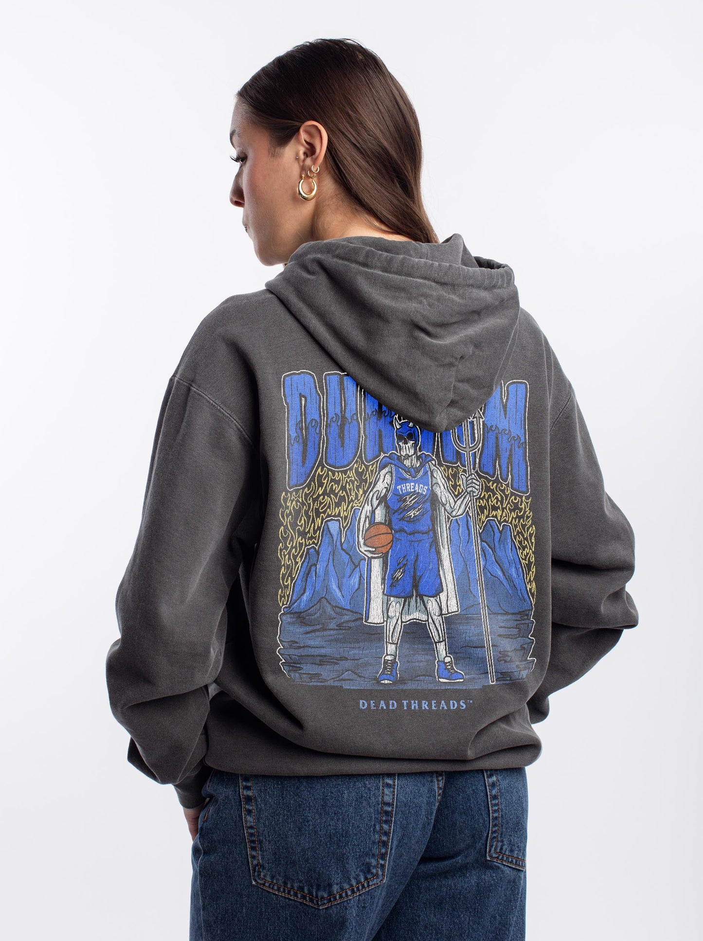 DURHAM BASKETBALL - HOODIE – Hoodie – Dead Threads Apparel