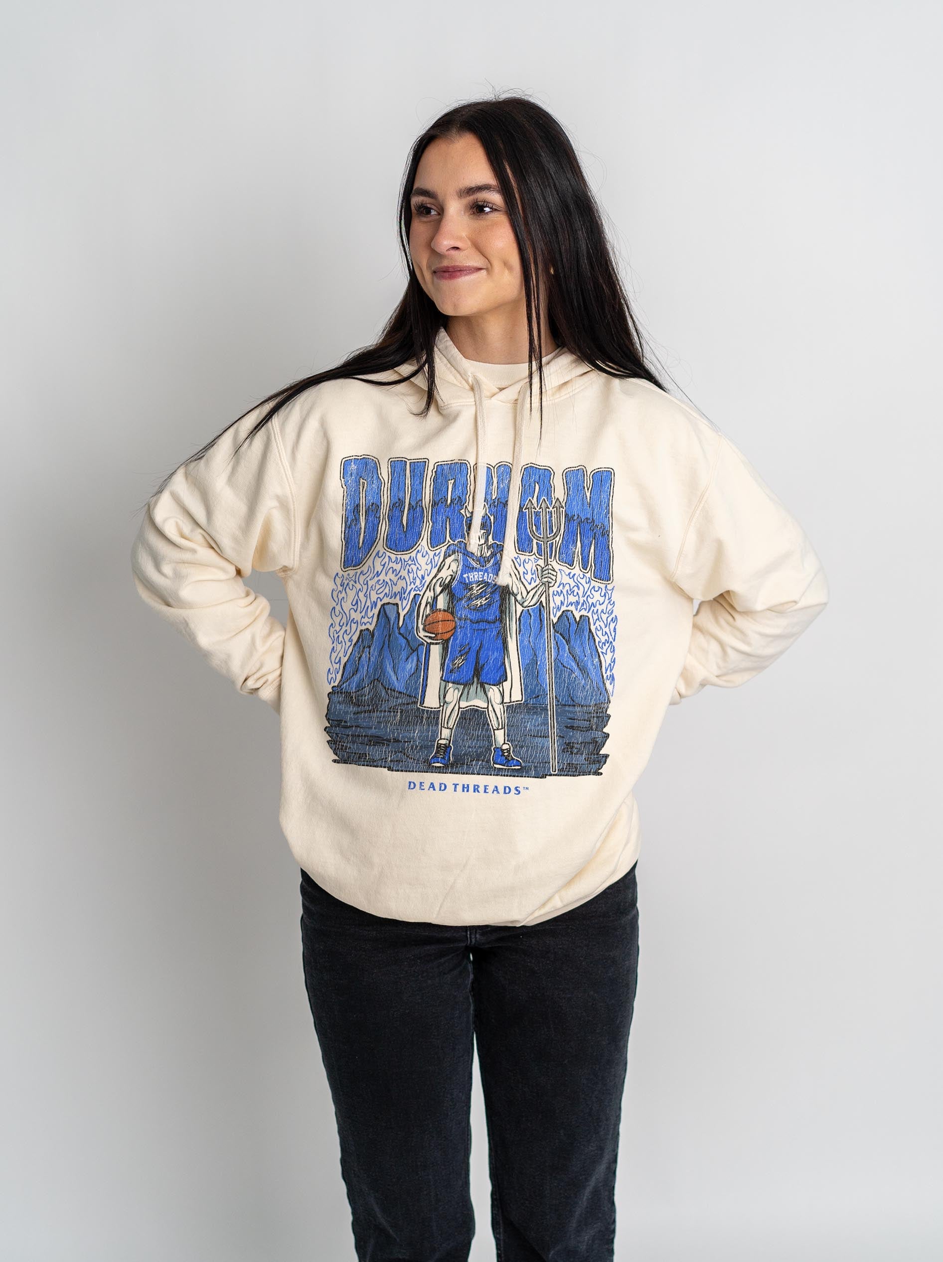 DURHAM BASKETBALL - LIGHTWEIGHT HOODIE – Lightweight – Dead Threads Apparel