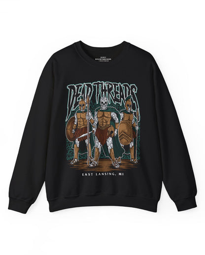 EAST LANSING v1 - CREWNECK SWEATSHIRT – Sweatshirt – Dead Threads Apparel
