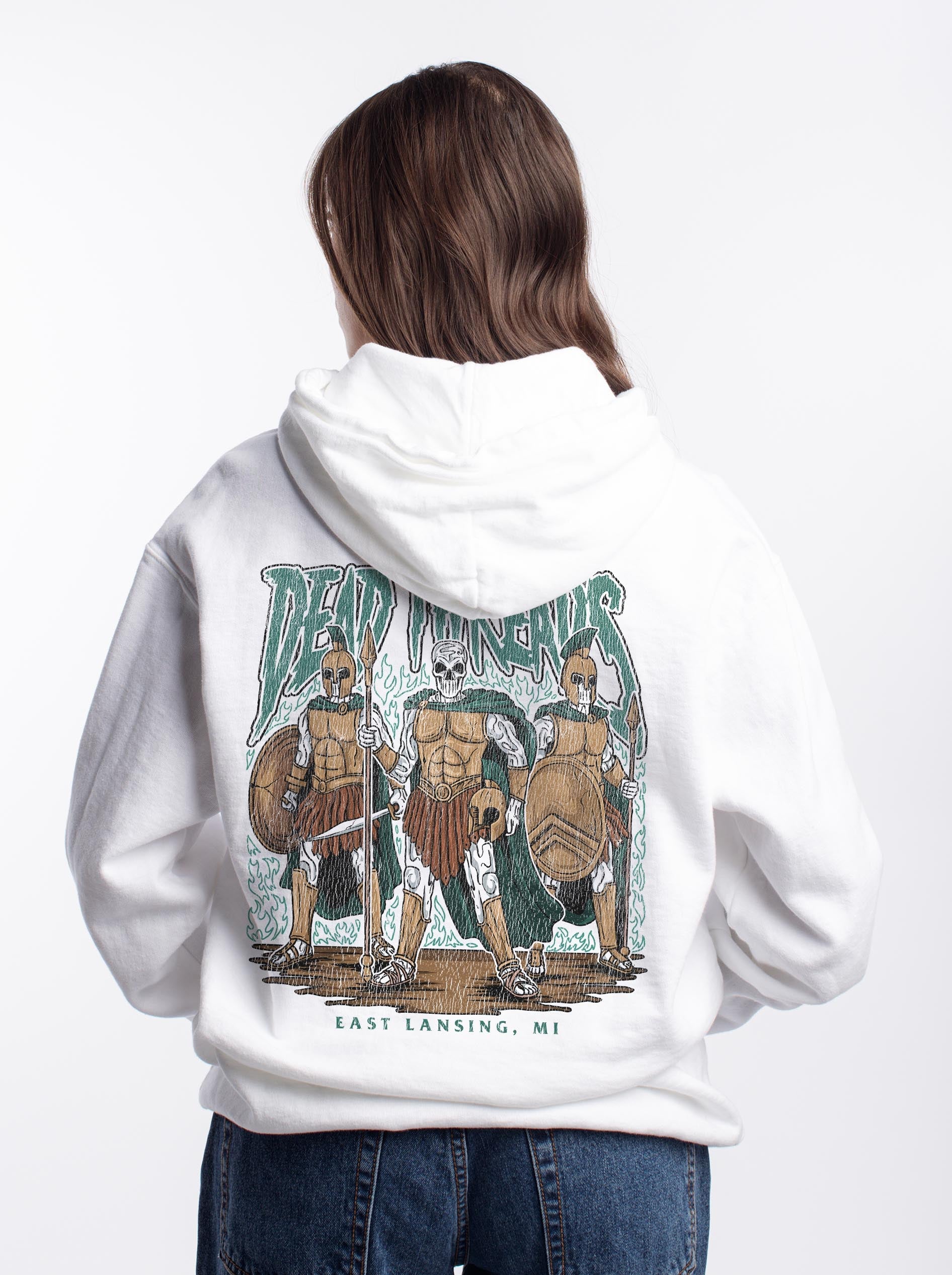 EAST LANSING v1 - “DT ESSENTIAL" HOODIE – Hoodie – Dead Threads Apparel