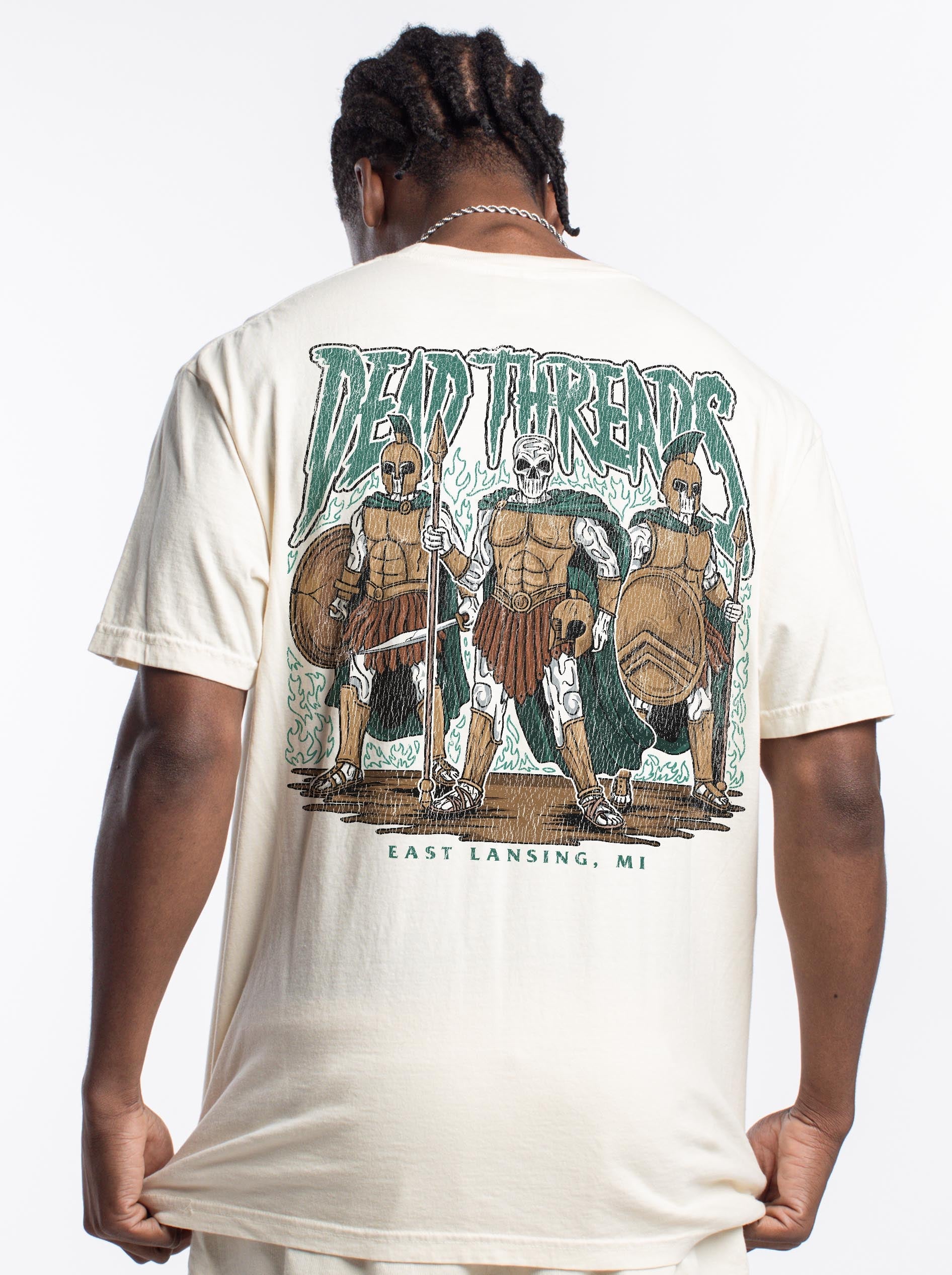 EAST LANSING v1 - “DT ESSENTIAL" PREMIUM T - SHIRT – T-Shirt – Dead Threads Apparel