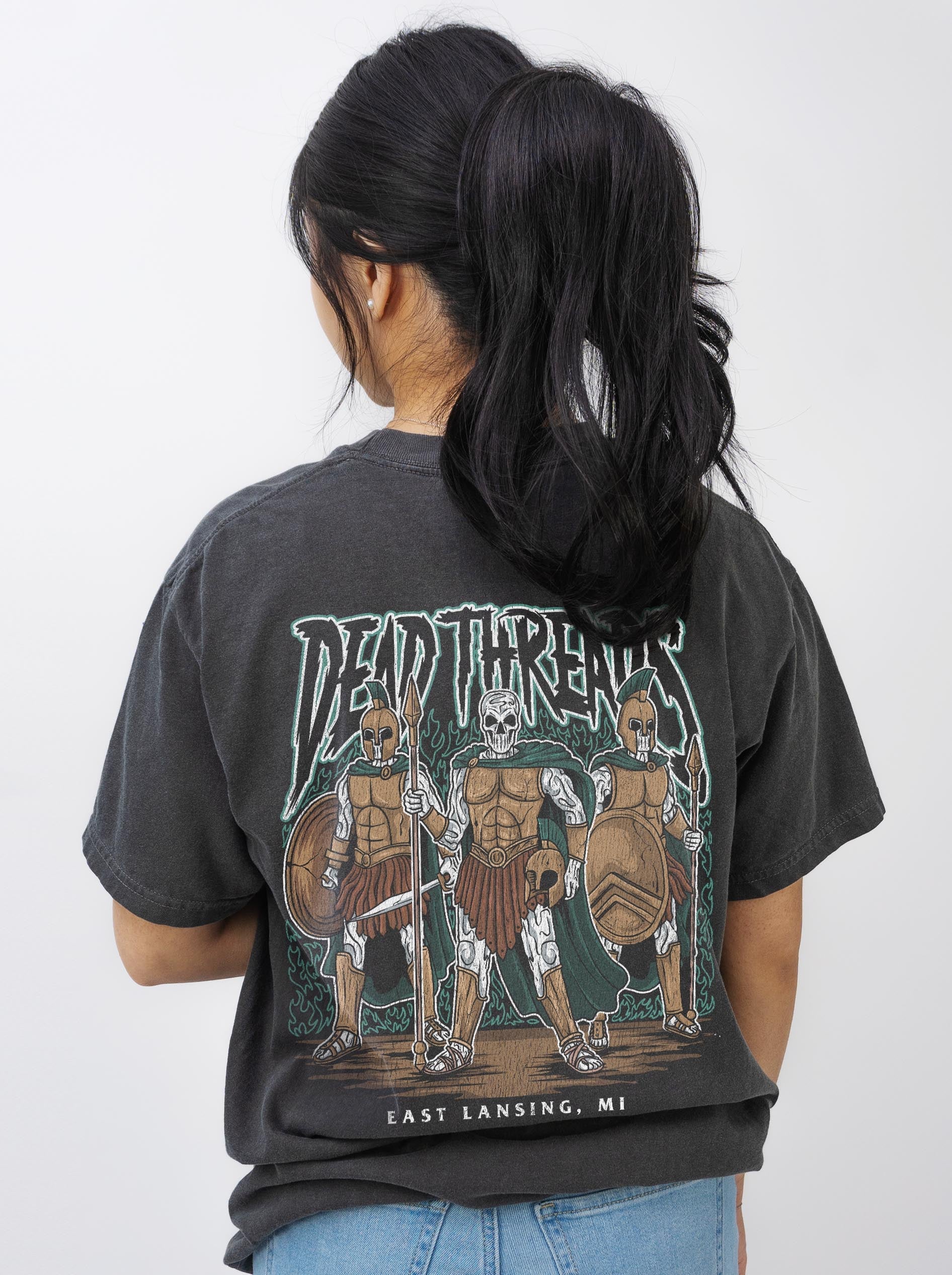 EAST LANSING v1 - “DT ESSENTIAL" PREMIUM T - SHIRT – T-Shirt – Dead Threads Apparel