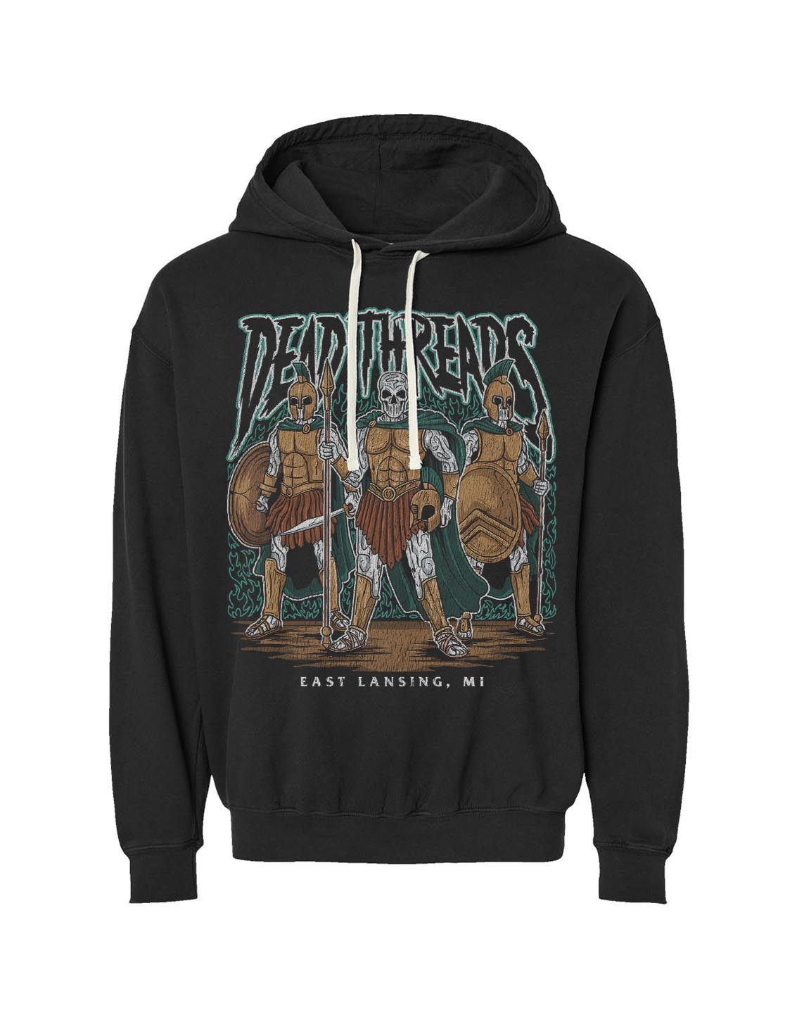 EAST LANSING v1 - LIGHTWEIGHT HOODIE – Hoodie – Dead Threads Apparel