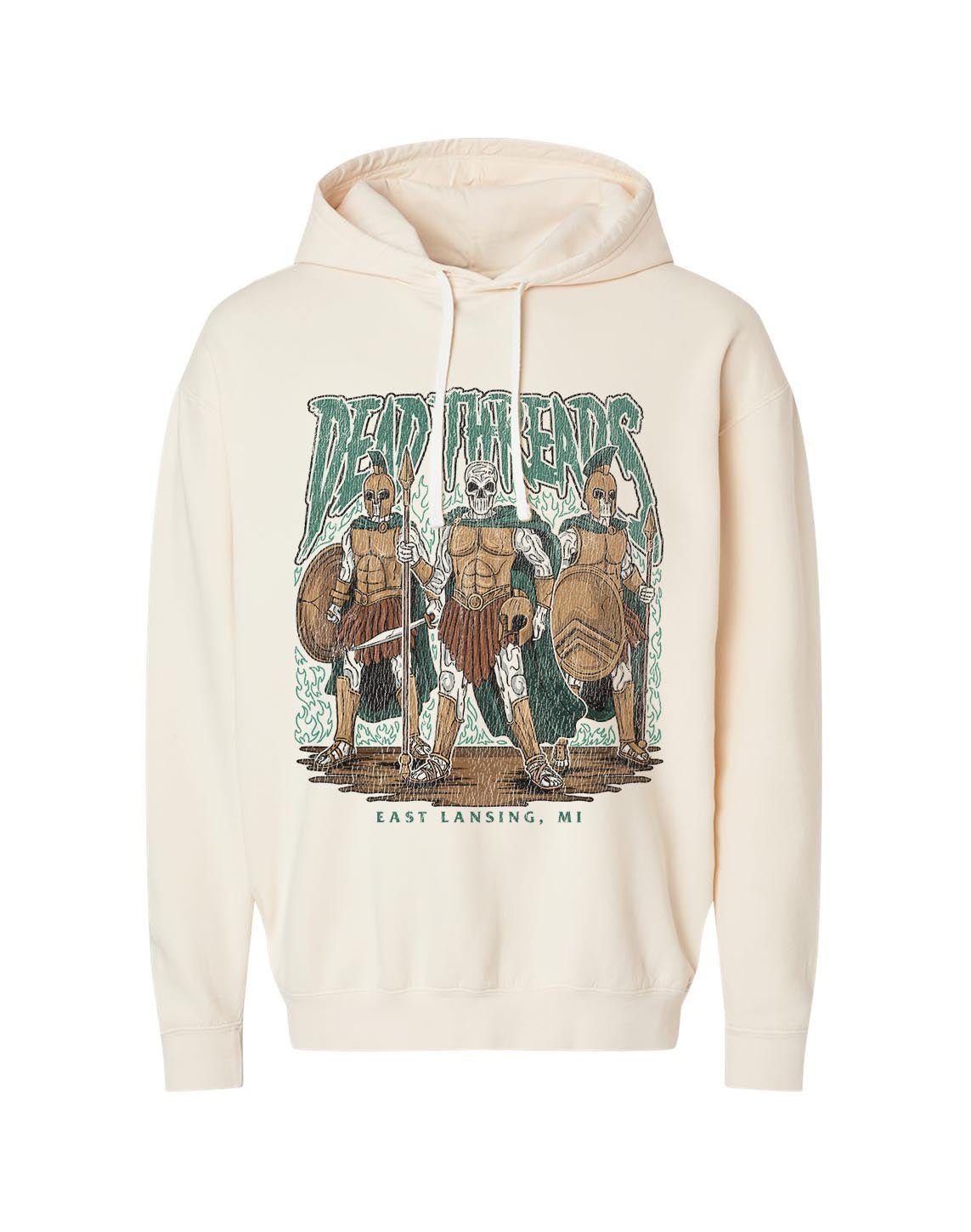 EAST LANSING v1 - LIGHTWEIGHT HOODIE – Hoodie – Dead Threads Apparel