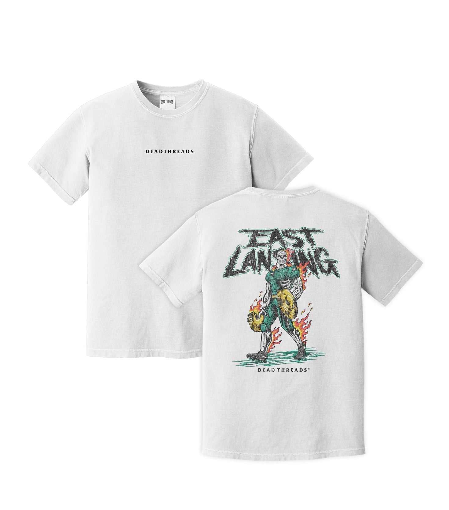 EAST LANSING v2 - “DT ESSENTIAL" PREMIUM T - SHIRT – T-Shirt – Dead Threads Apparel