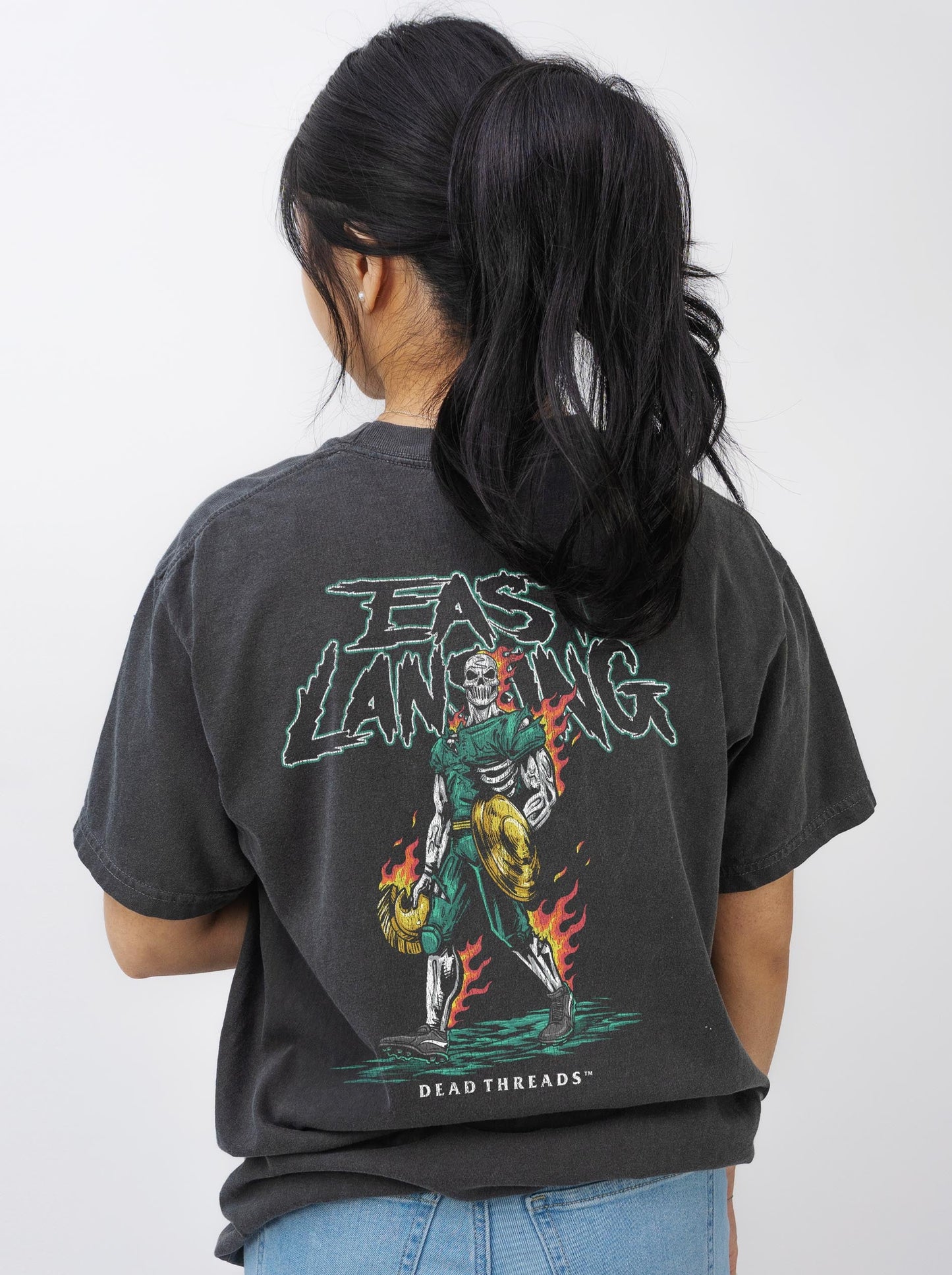 EAST LANSING v2 - “DT ESSENTIAL" PREMIUM T - SHIRT – T-Shirt – Dead Threads Apparel
