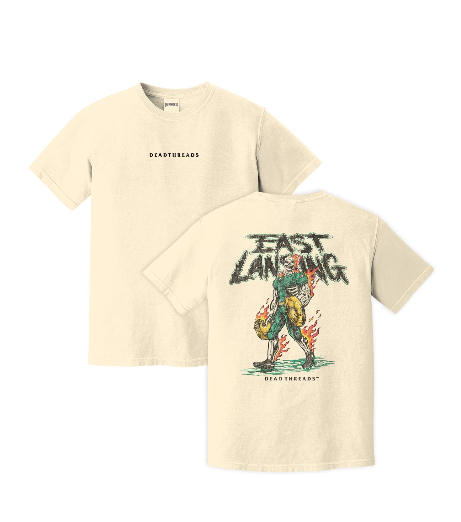 EAST LANSING v2 - “DT ESSENTIAL" PREMIUM T - SHIRT – T-Shirt – Dead Threads Apparel