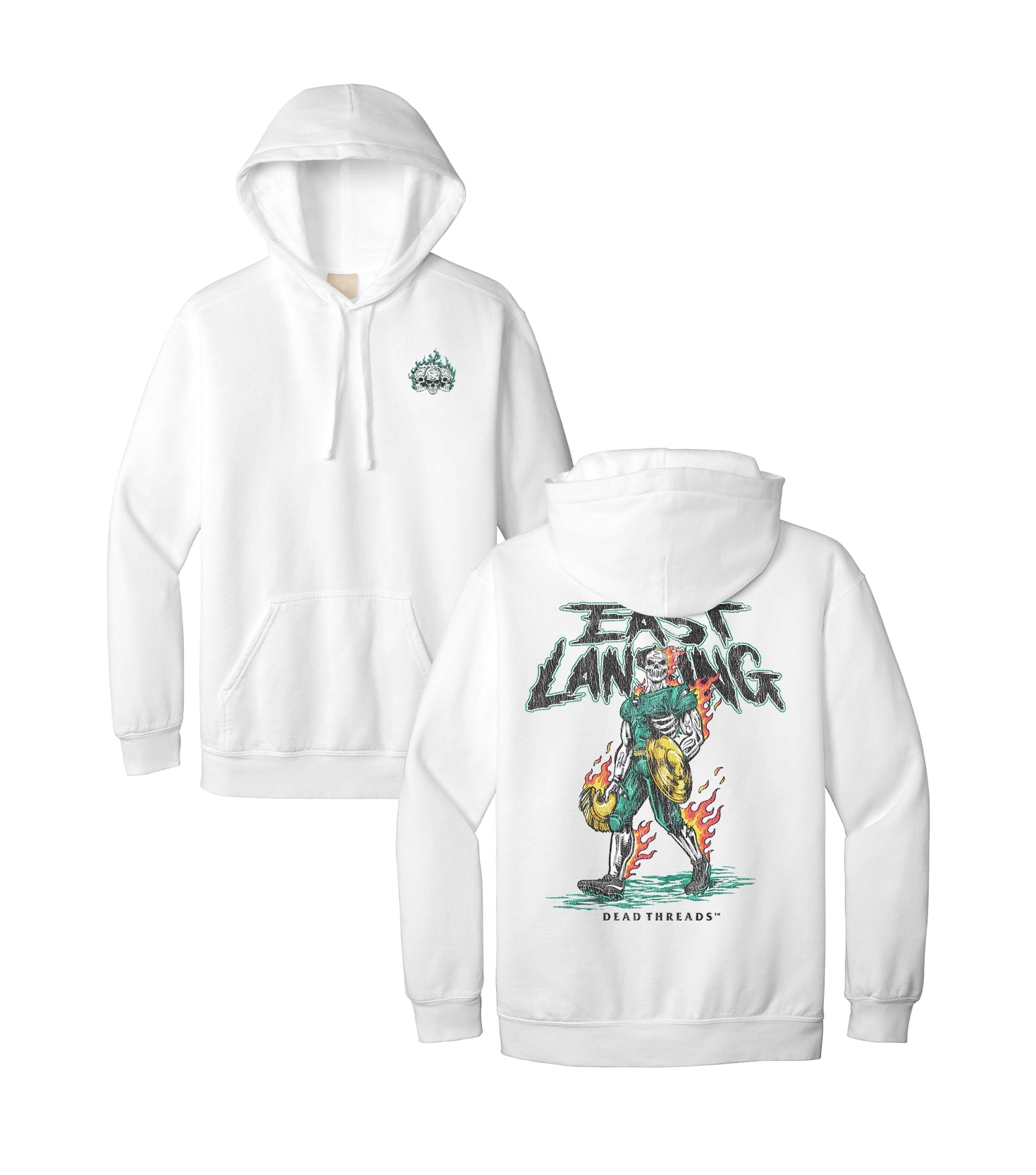 EAST LANSING v2 - HOODIE – Hoodie – Dead Threads Apparel