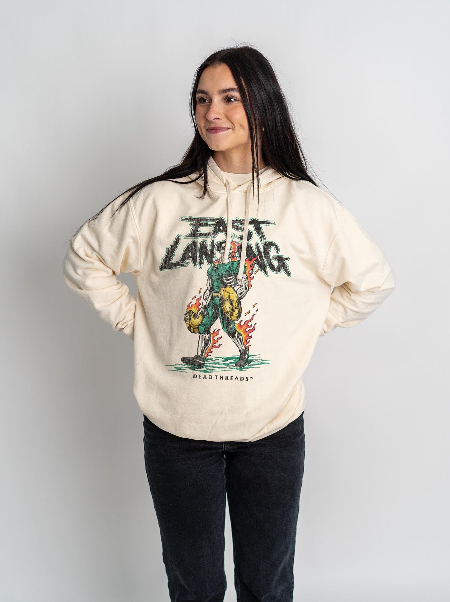 EAST LANSING v2 - LIGHTWEIGHT HOODIE – Lightweight – Dead Threads Apparel