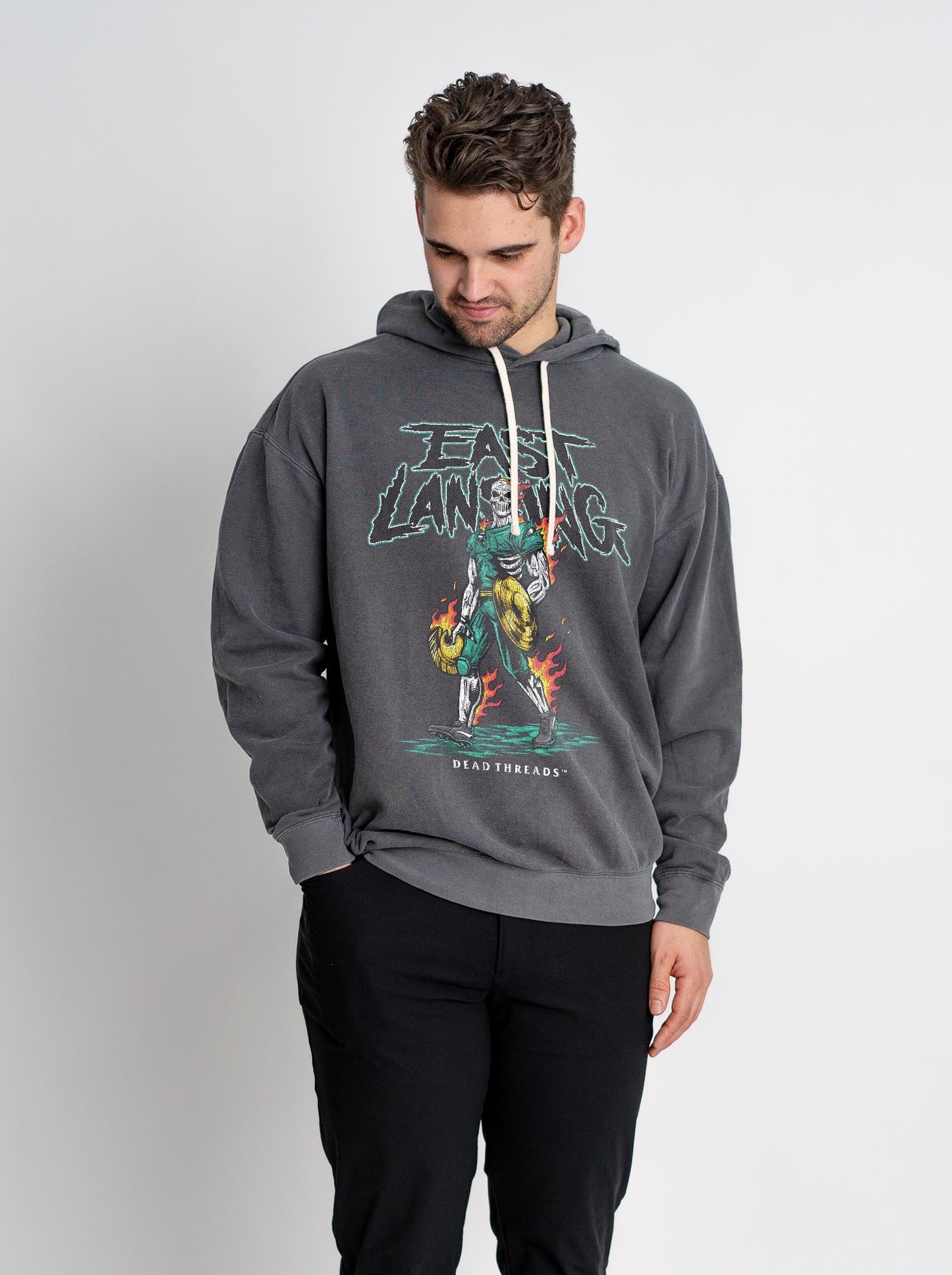 EAST LANSING v2 - LIGHTWEIGHT HOODIE – Lightweight – Dead Threads Apparel