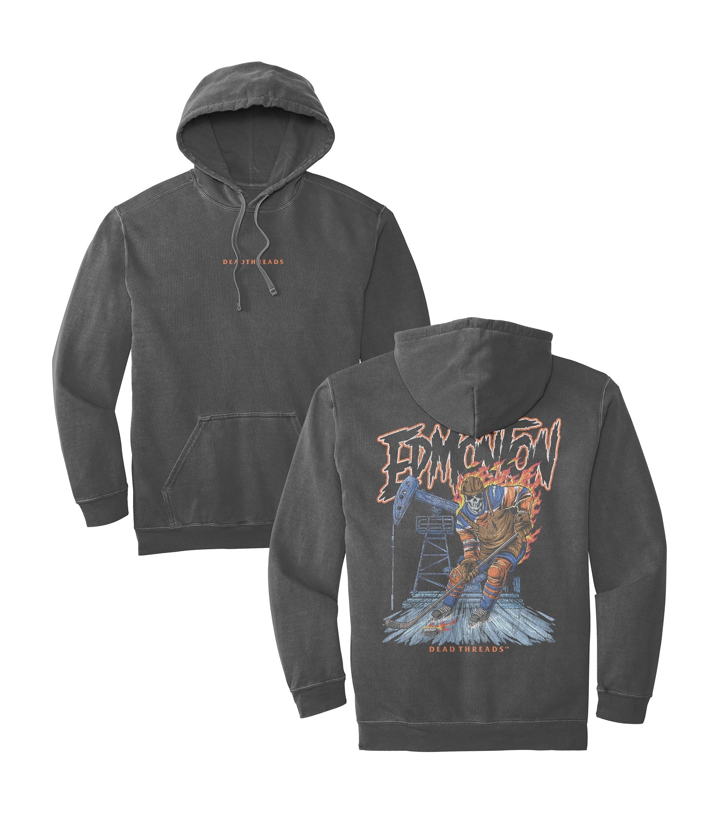 EDMONTON HOCKEY - “DT ESSENTIAL" HOODIE – Hoodie – Dead Threads Apparel