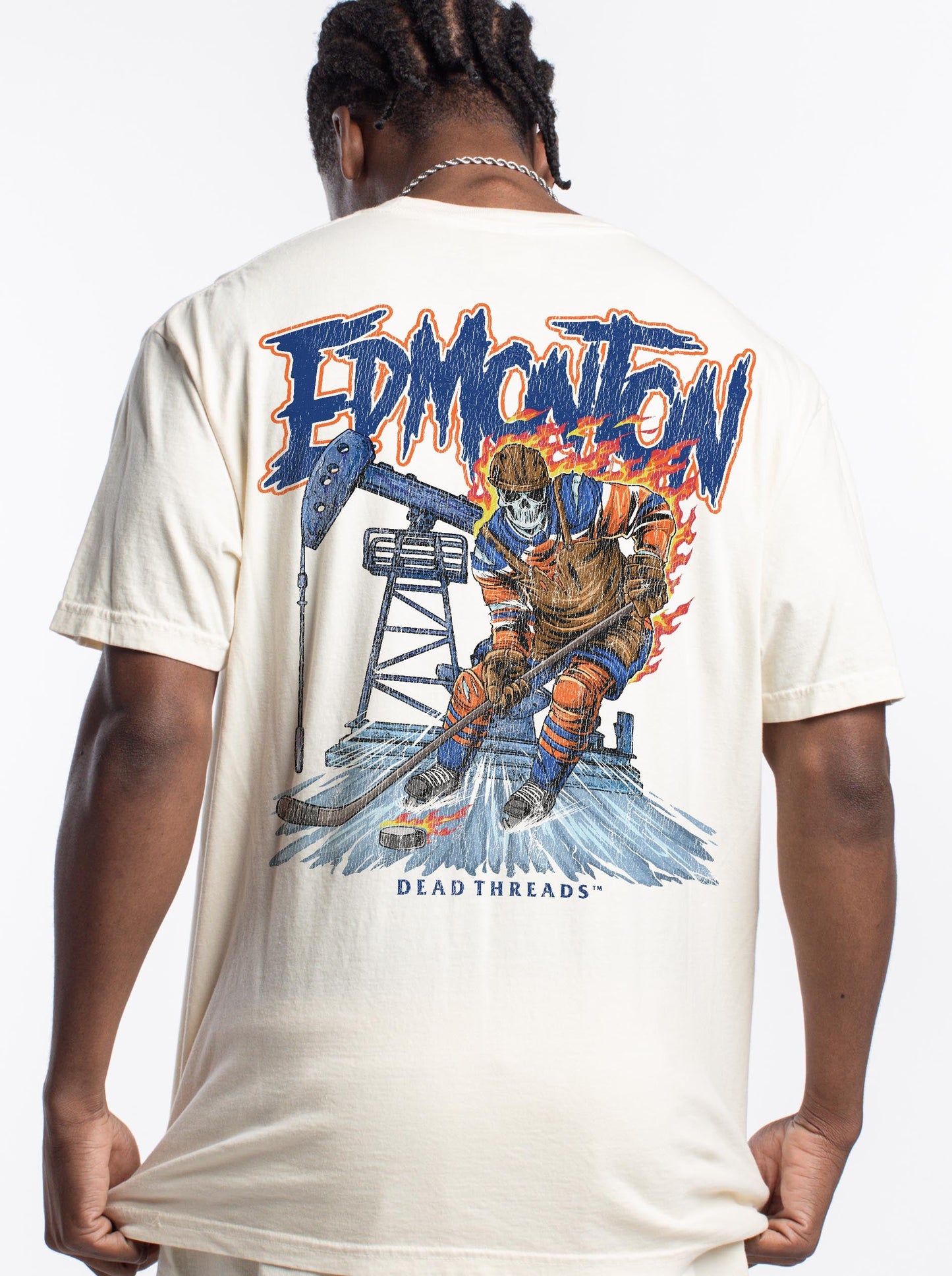 EDMONTON HOCKEY - “DT ESSENTIAL" PREMIUM T - SHIRT – T-Shirt – Dead Threads Apparel