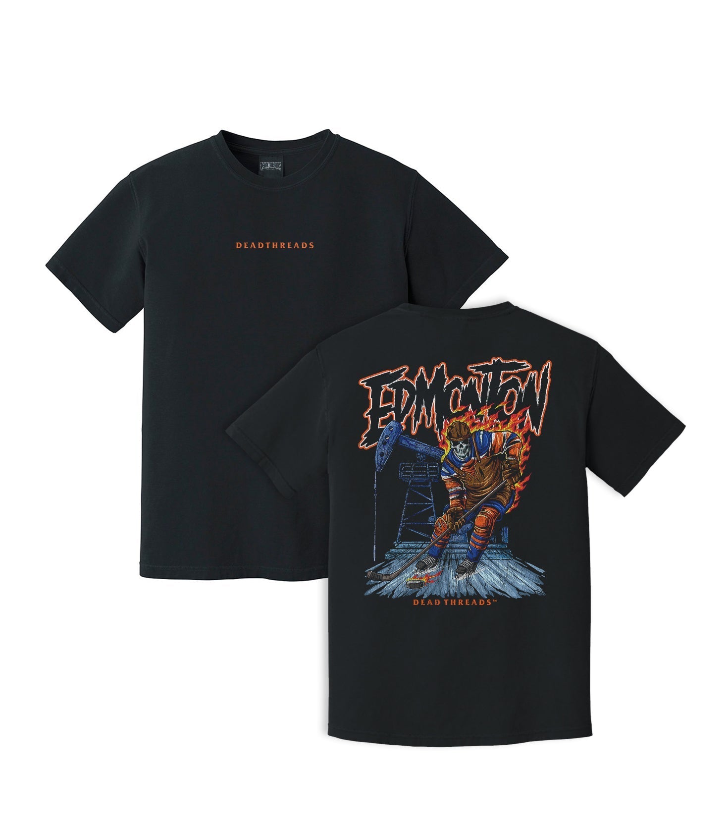 EDMONTON HOCKEY - “DT ESSENTIAL" PREMIUM T - SHIRT – T-Shirt – Dead Threads Apparel