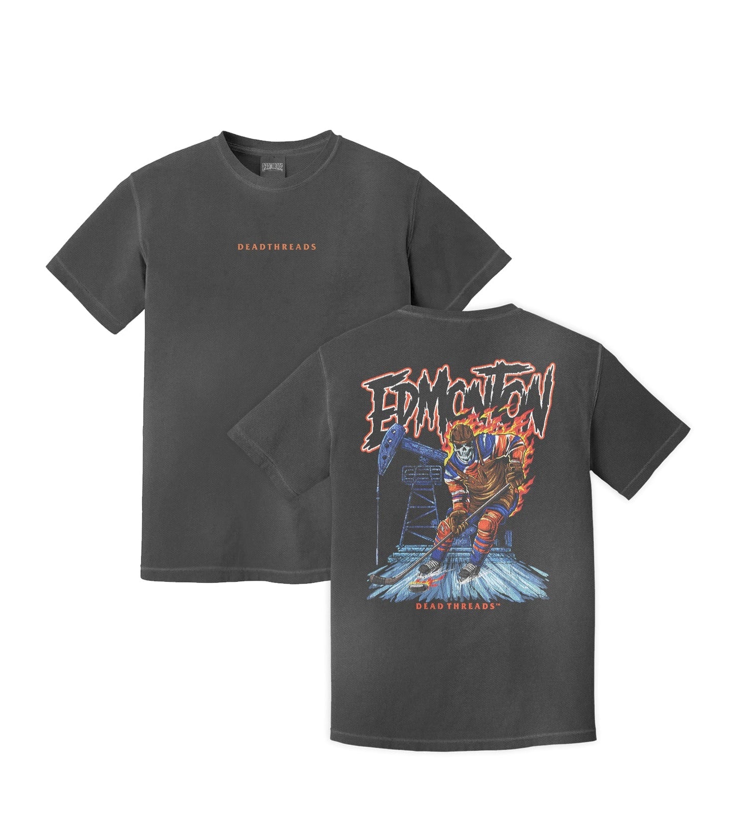 EDMONTON HOCKEY - “DT ESSENTIAL" PREMIUM T - SHIRT – T-Shirt – Dead Threads Apparel