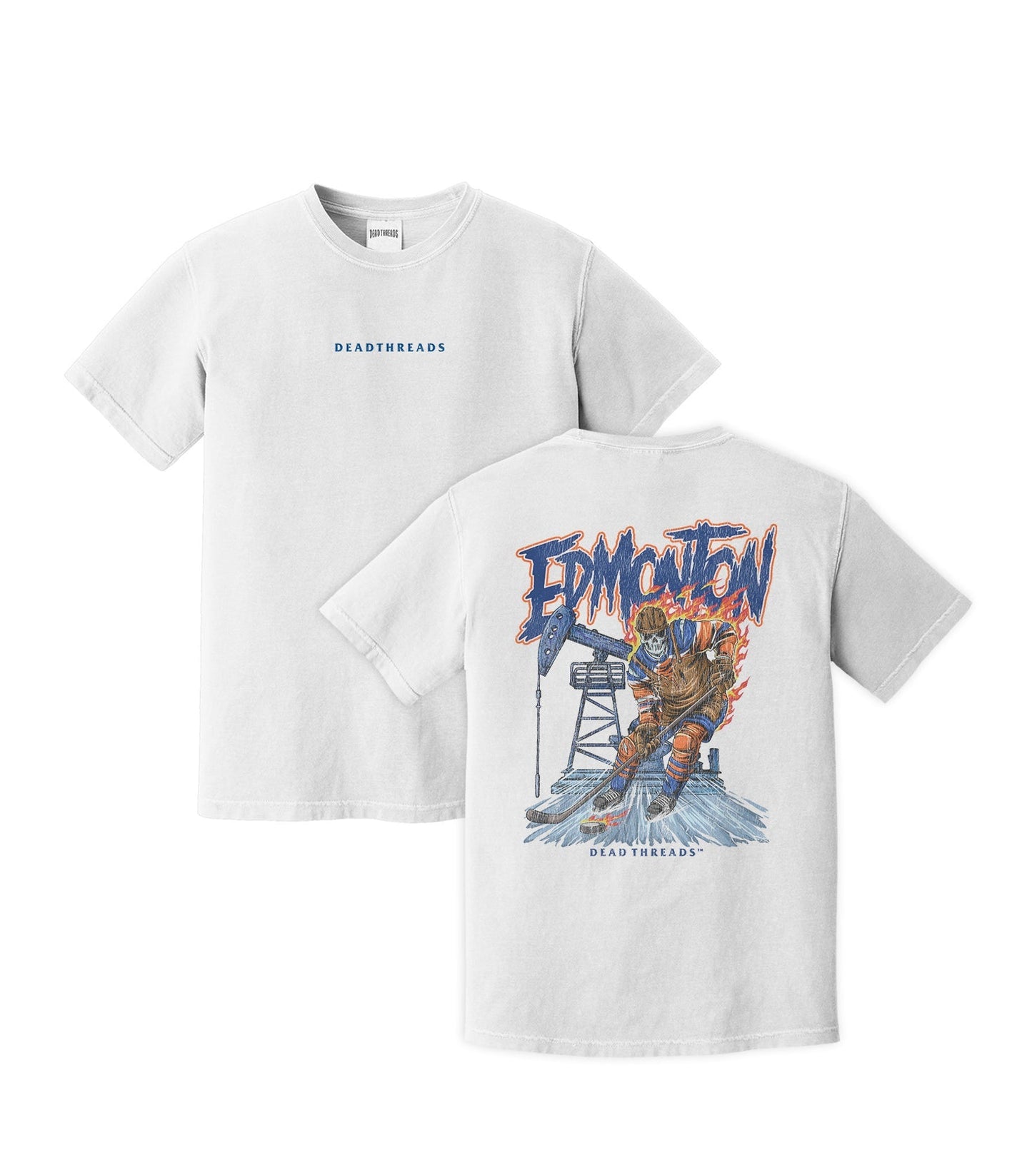 EDMONTON HOCKEY - “DT ESSENTIAL" PREMIUM T - SHIRT – T-Shirt – Dead Threads Apparel