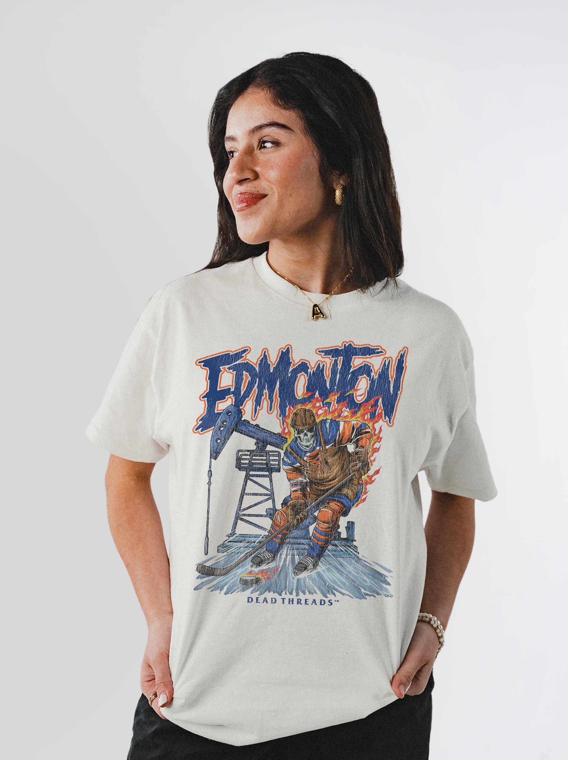 EDMONTON HOCKEY – T-Shirt – Dead Threads Apparel