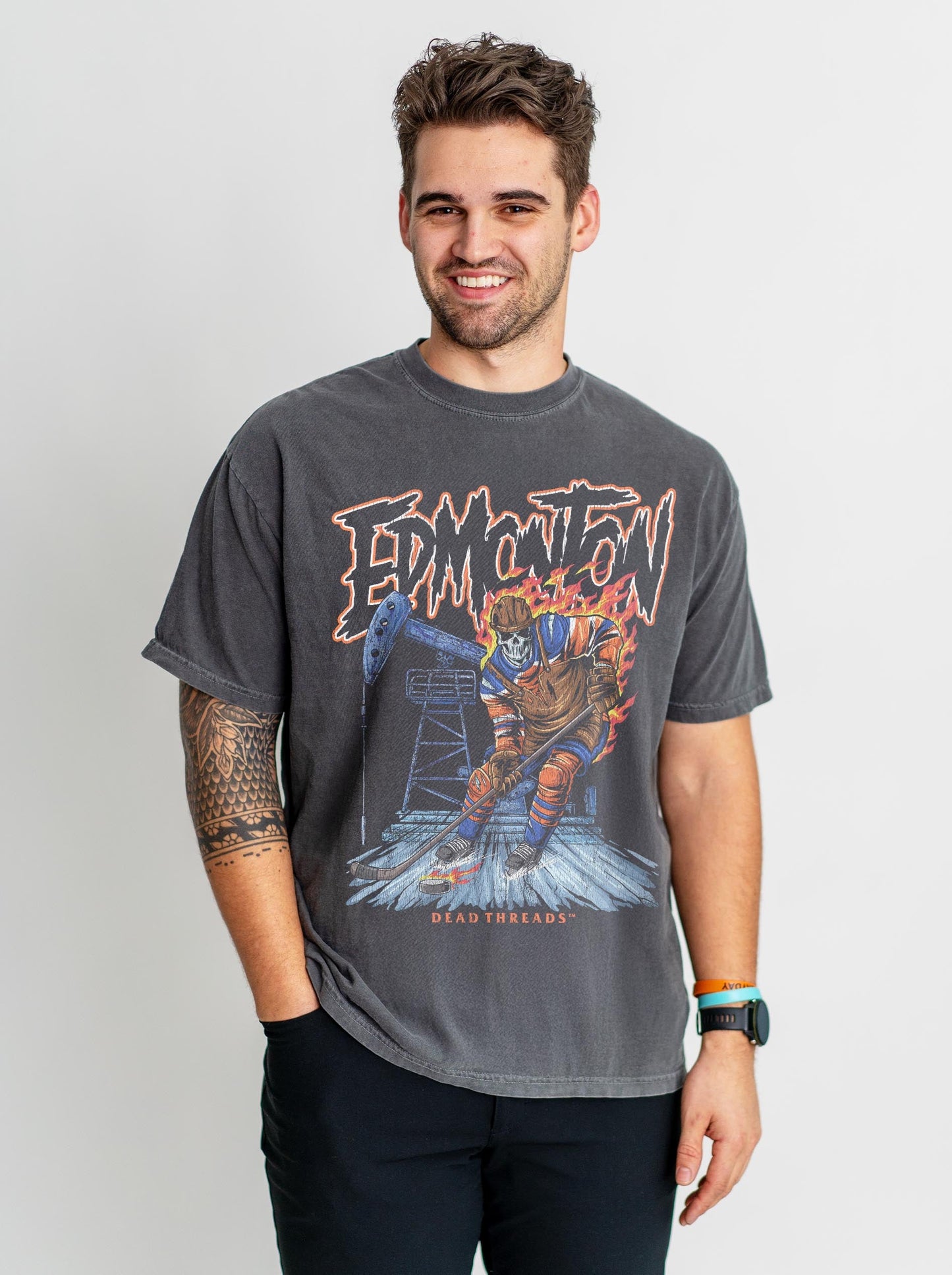EDMONTON HOCKEY – T-Shirt – Dead Threads Apparel