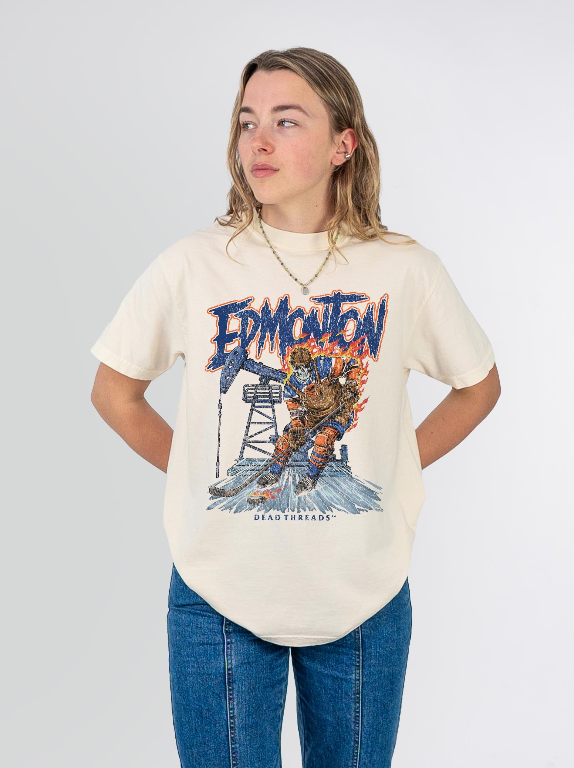 EDMONTON HOCKEY – T-Shirt – Dead Threads Apparel