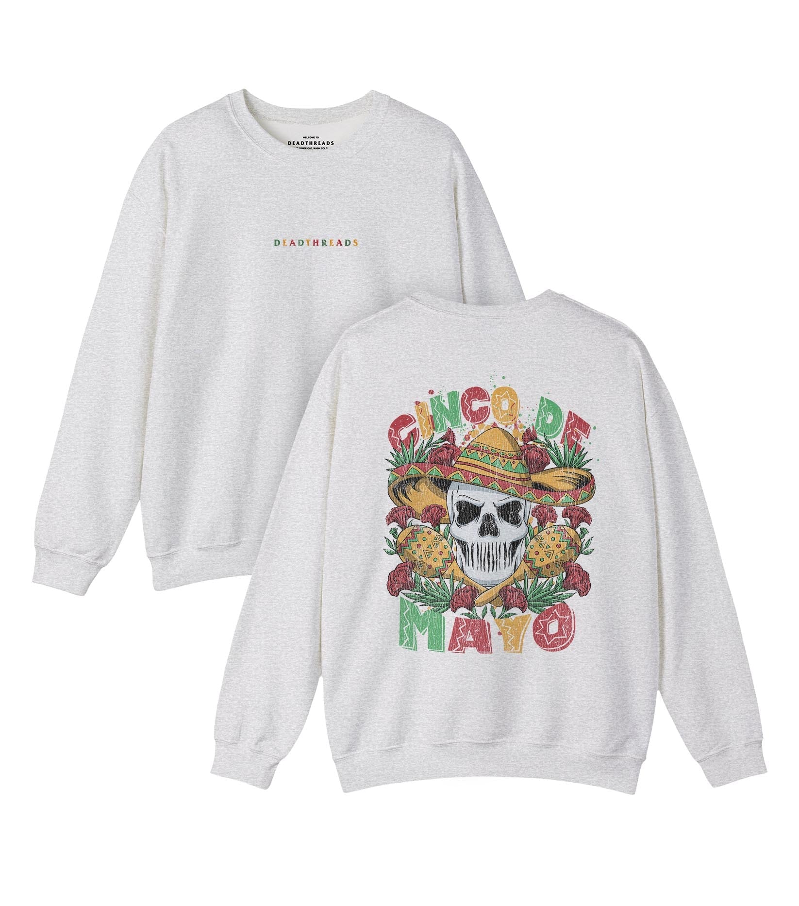EL MUERTO - “DT ESSENTIAL" CREWNECK SWEATSHIRT – Sweatshirt – Dead Threads Apparel