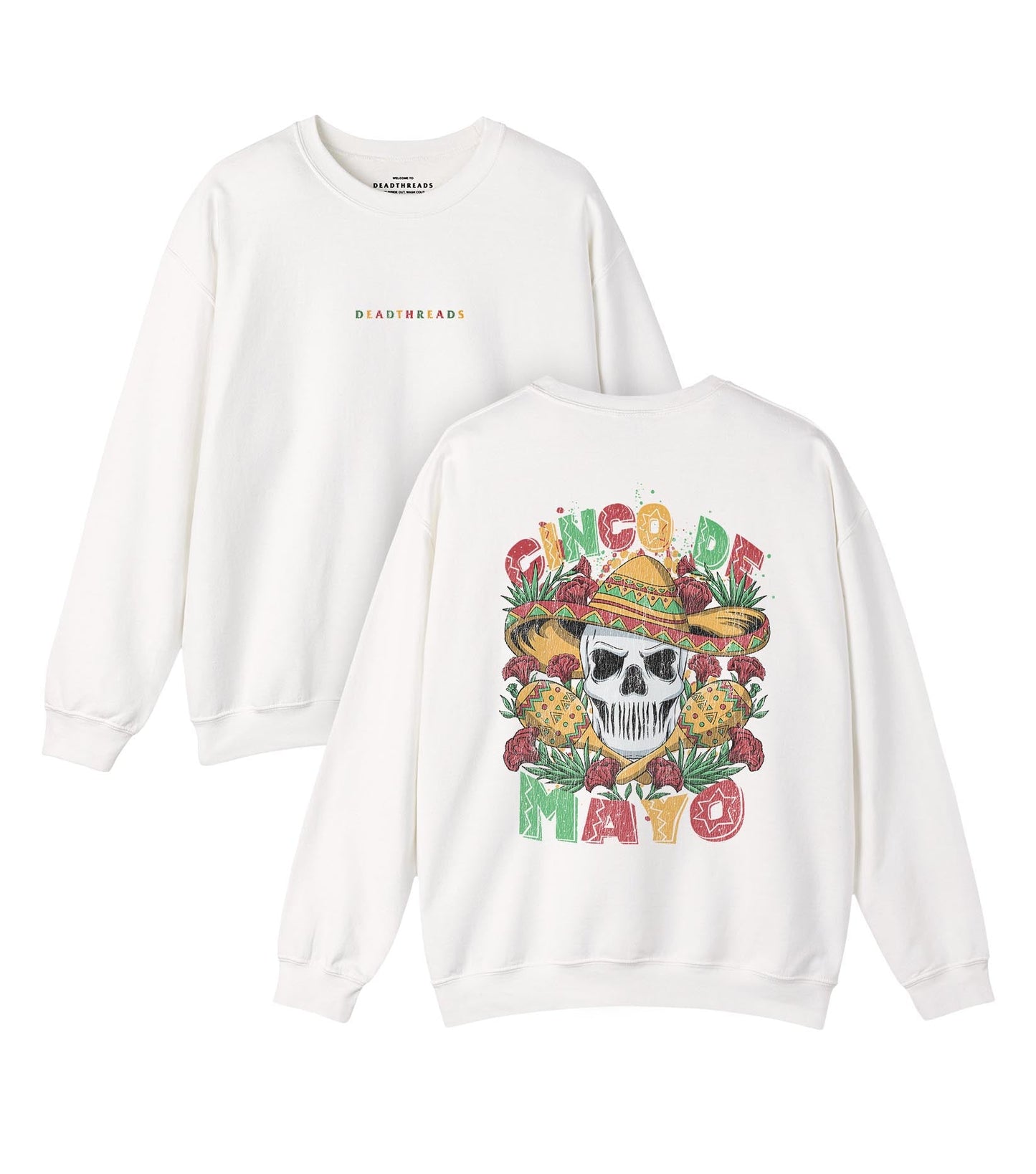 EL MUERTO - “DT ESSENTIAL" CREWNECK SWEATSHIRT – Sweatshirt – Dead Threads Apparel