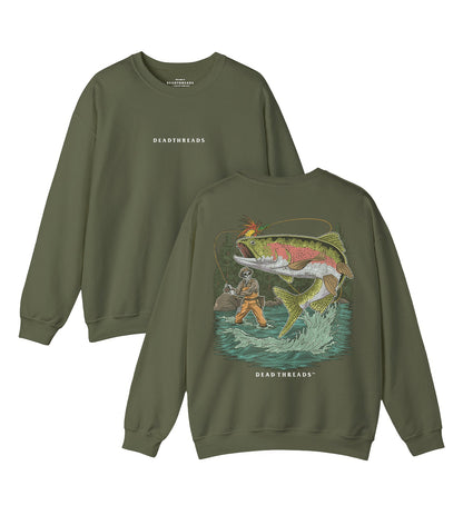 END OF THE RAINBOW - “DT ESSENTIAL" CREWNECK SWEATSHIRT – Sweatshirt – Dead Threads Apparel