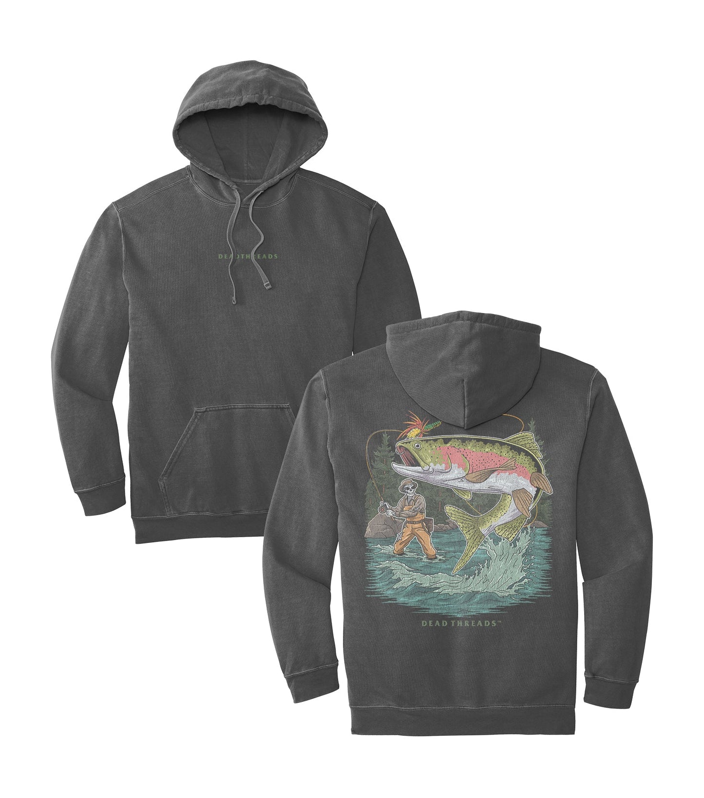 END OF THE RAINBOW - “DT ESSENTIAL" HOODIE – Hoodie – Dead Threads Apparel