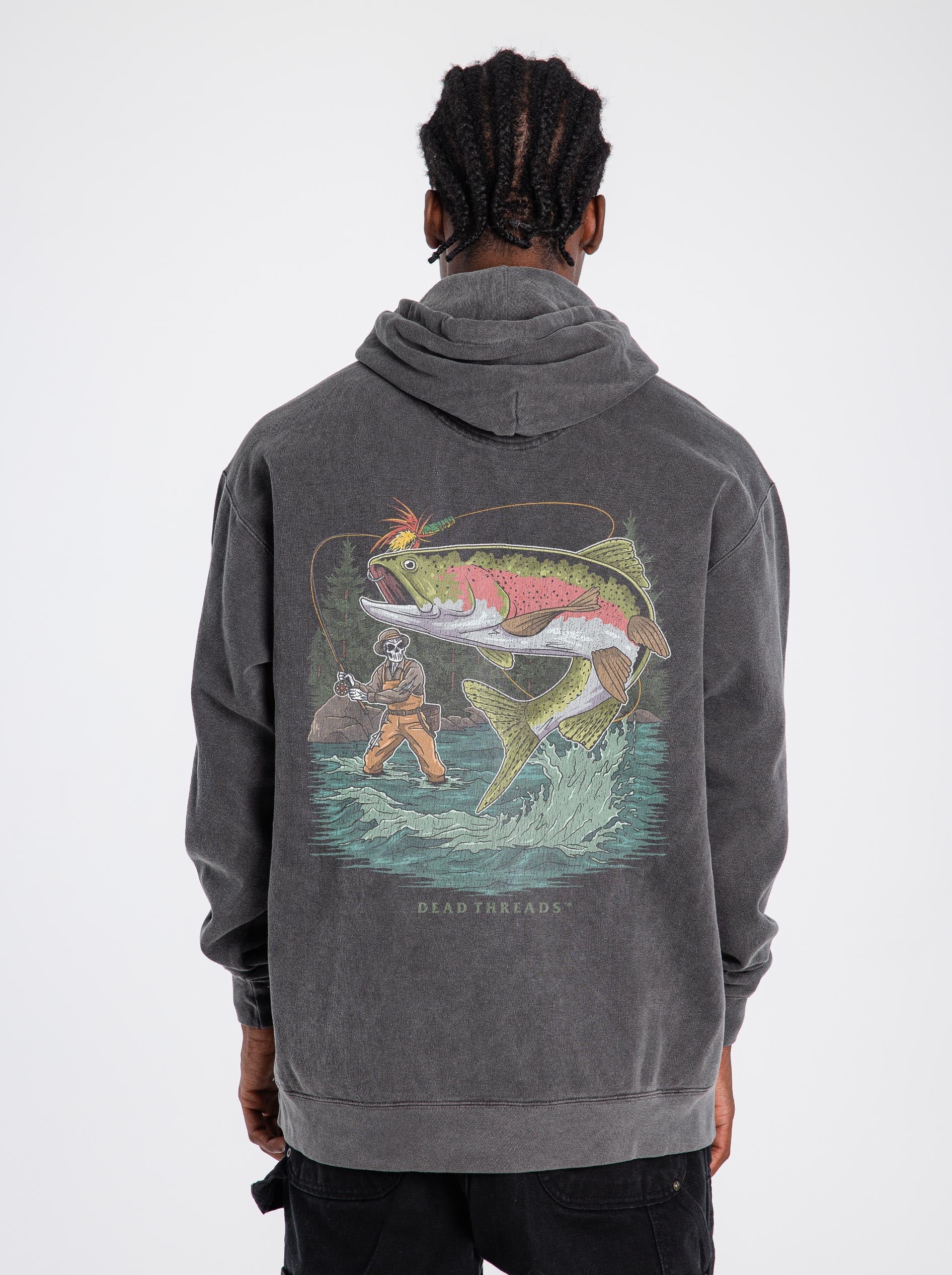 END OF THE RAINBOW - “DT ESSENTIAL" HOODIE – Hoodie – Dead Threads Apparel