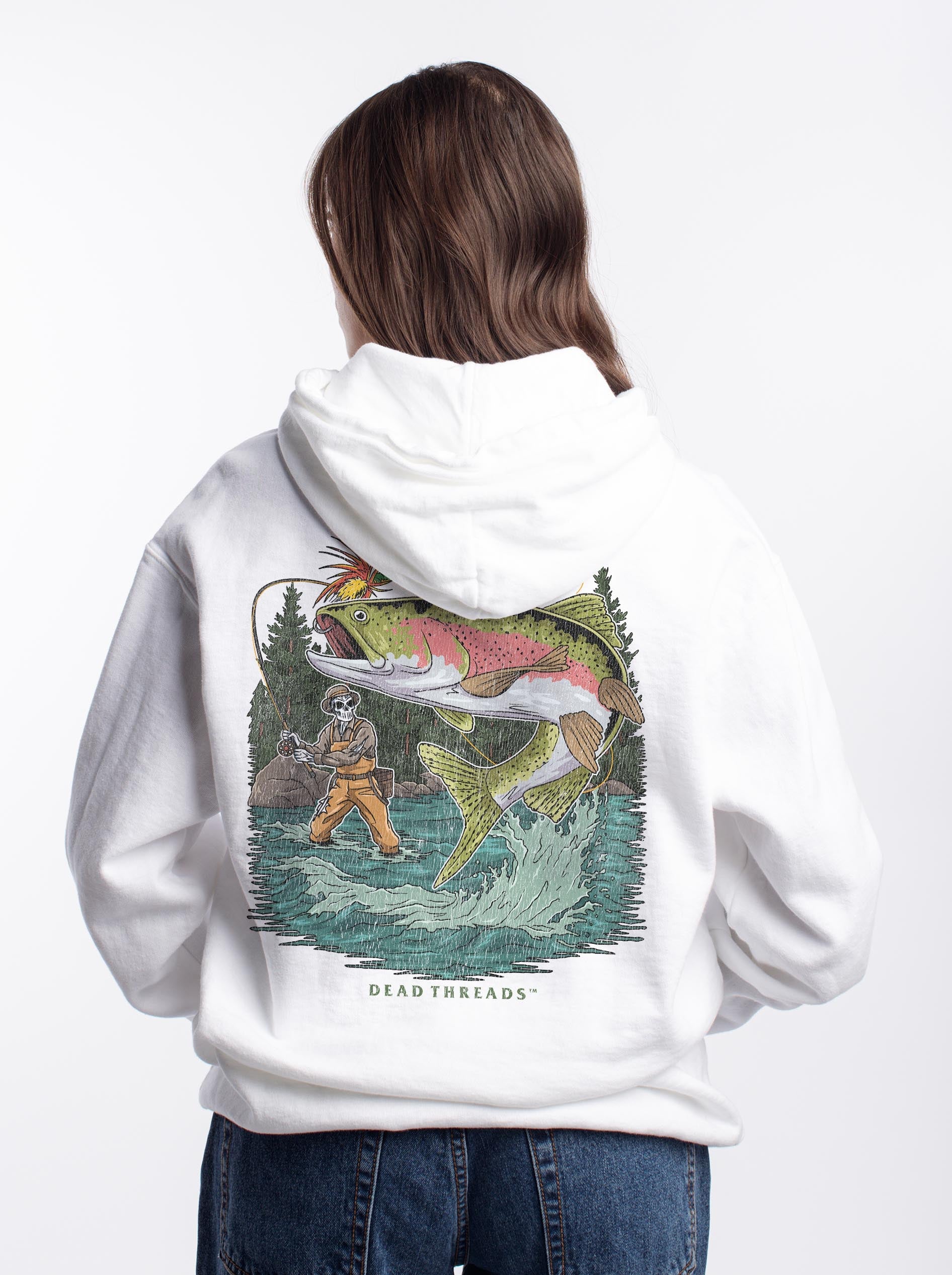 END OF THE RAINBOW - “DT ESSENTIAL" HOODIE – Hoodie – Dead Threads Apparel