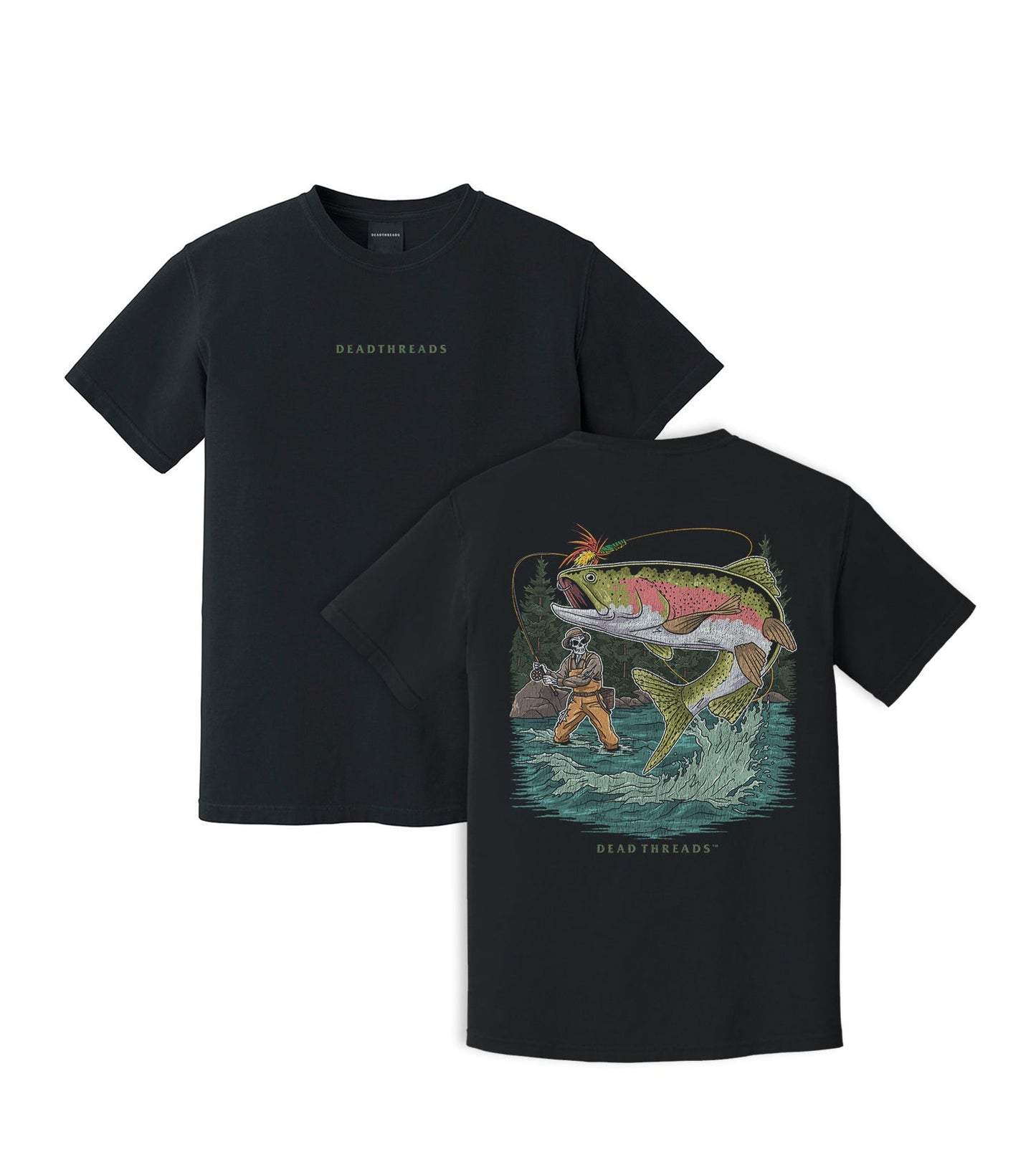 END OF THE RAINBOW - “DT ESSENTIAL" PREMIUM T - SHIRT – T-Shirt – Dead Threads Apparel