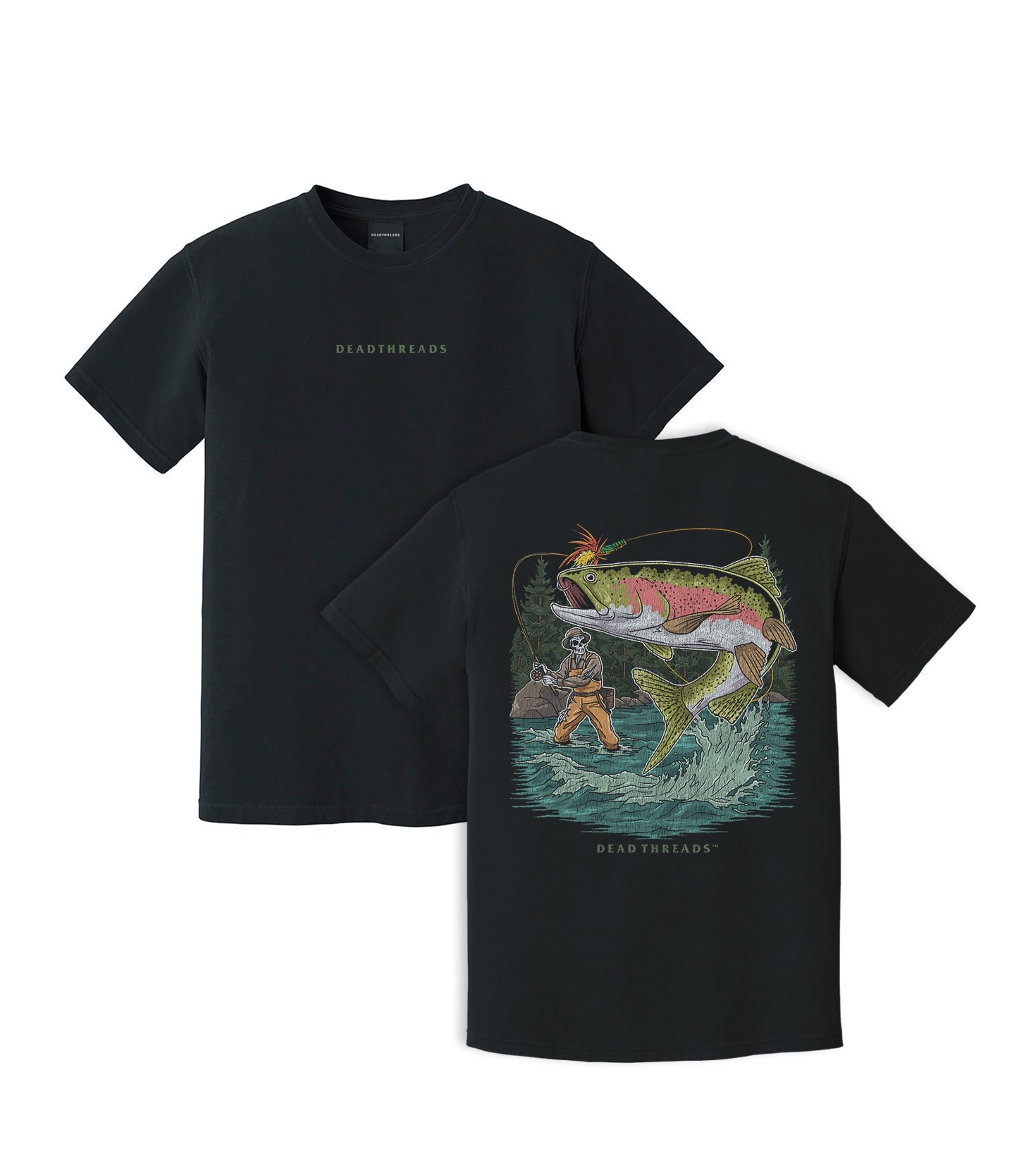 END OF THE RAINBOW - “DT ESSENTIAL" PREMIUM T - SHIRT – T-Shirt – Dead Threads Apparel