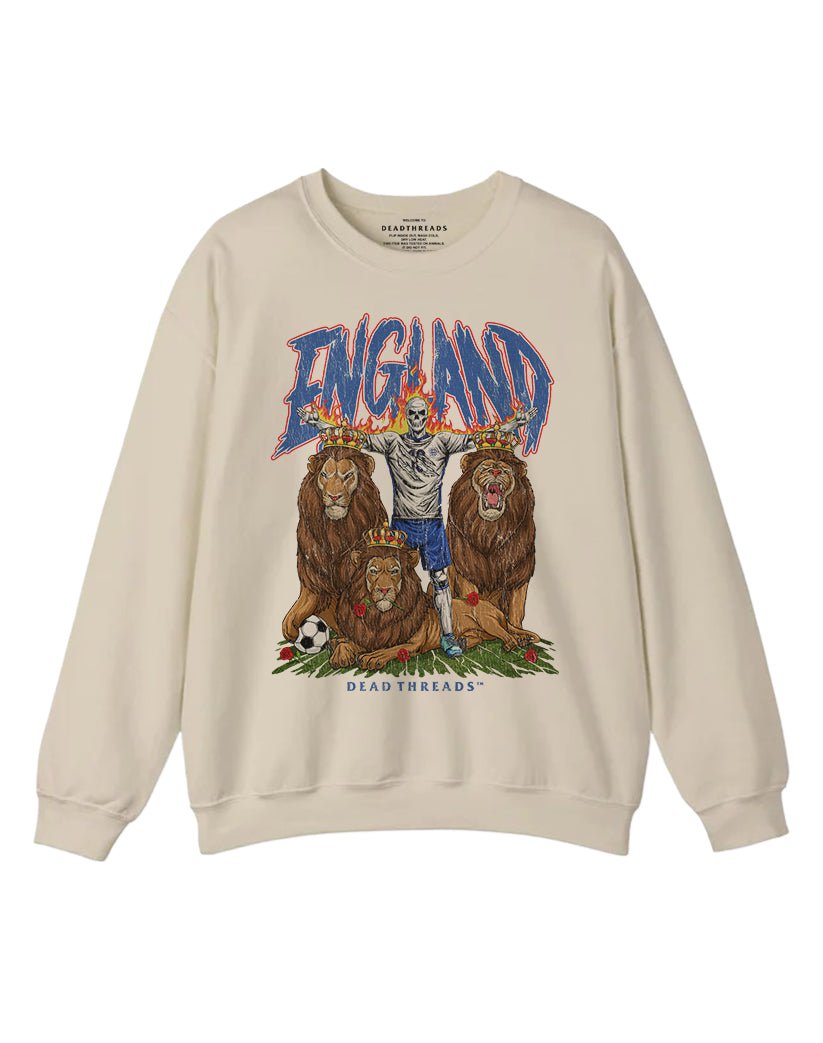 ENGLAND SOCCER CREWNECK SWEATSHIRT – Sweatshirt – Dead Threads Apparel