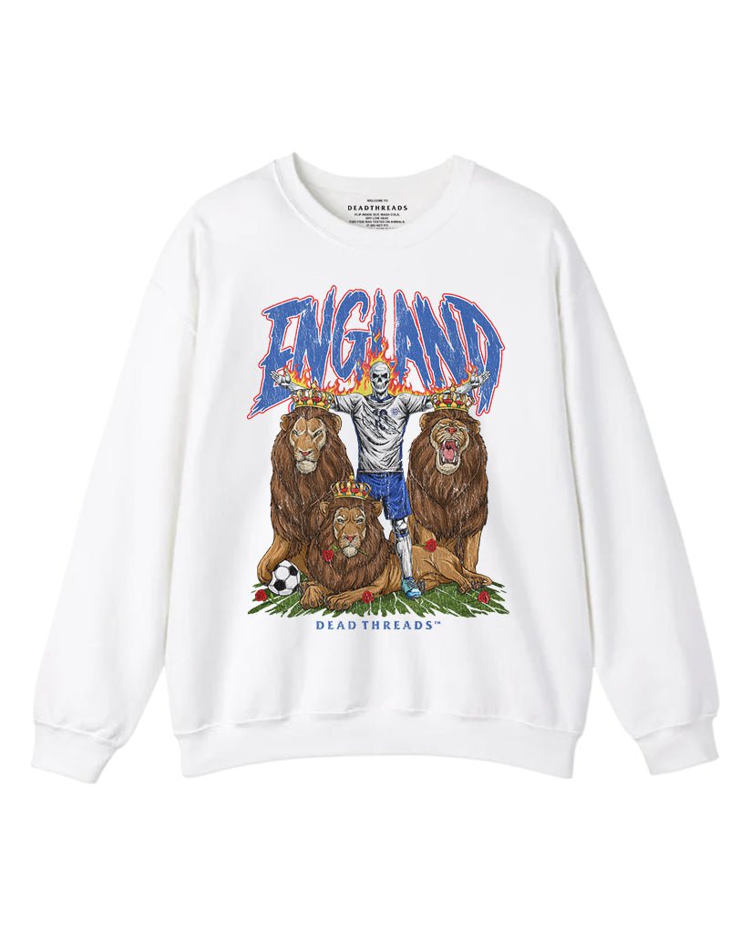 ENGLAND SOCCER CREWNECK SWEATSHIRT – Sweatshirt – Dead Threads Apparel